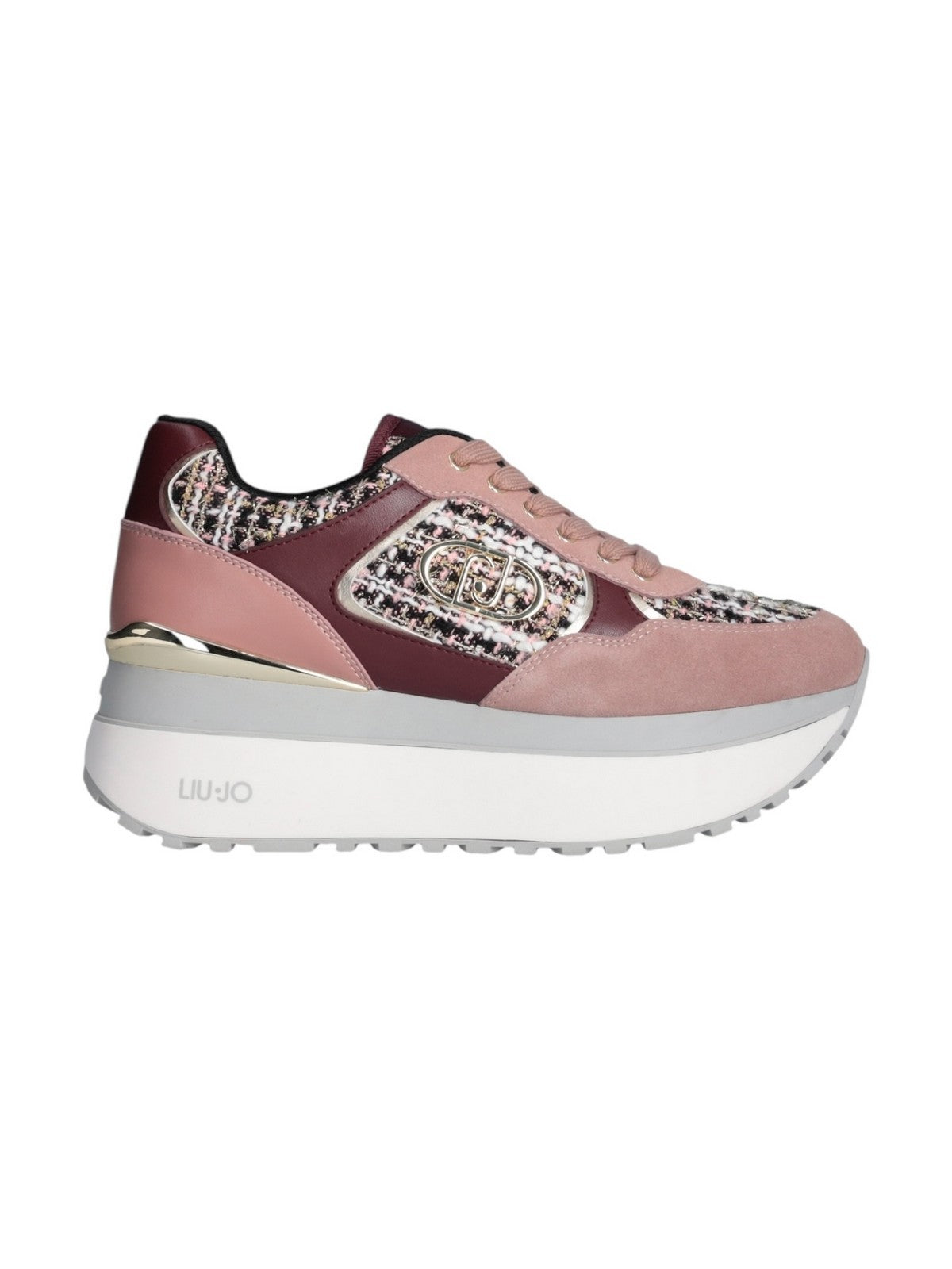 LIU JO Sneaker Donna LIU JO MAXI WONDER PLUS 01 BF5011PX686 S3814 ROSE/CREMISI