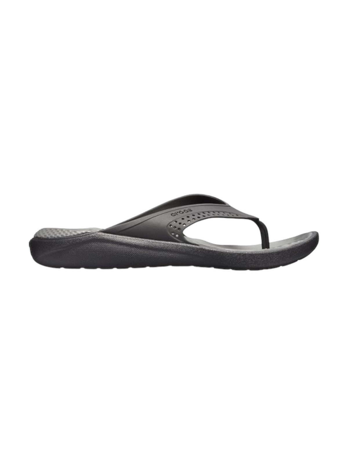 CROCS LiteRide Flip Tongs pour hommes 205182 0DD Noir