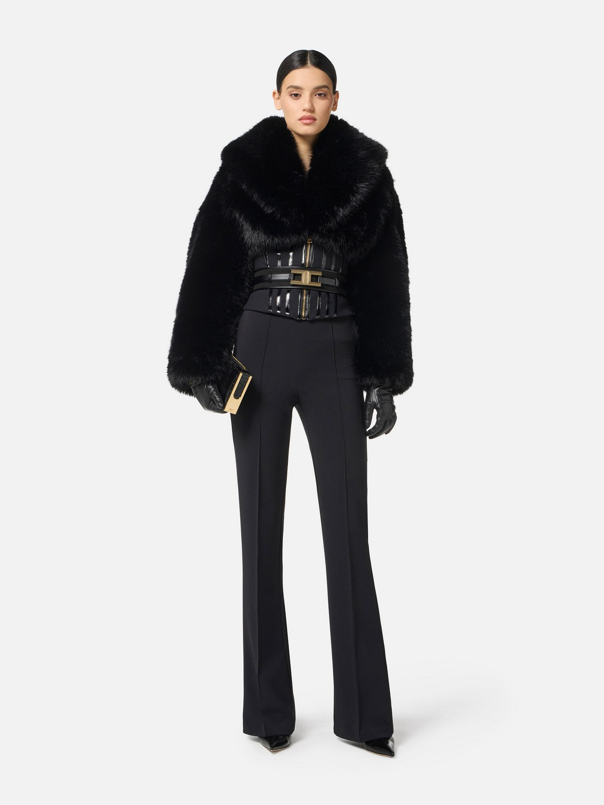 ELISABETTA FRANCHI Giubbino Donna  GB05A57E2 110 Nero