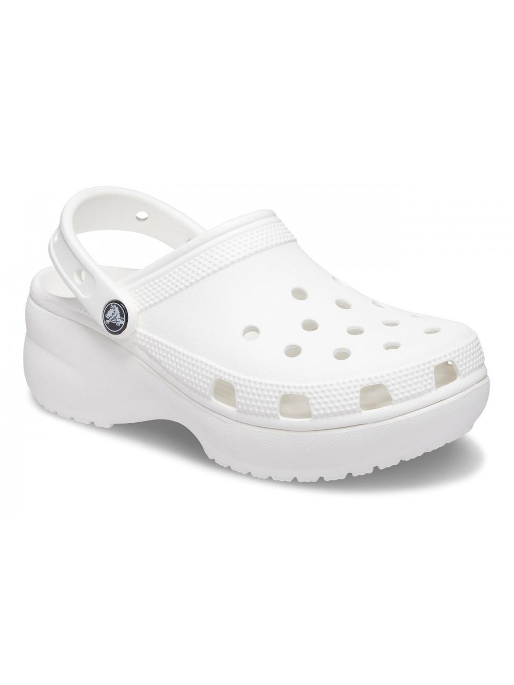 Crocs Ciabatta Woman Clásica Plataforma Clog W 206750 100 White