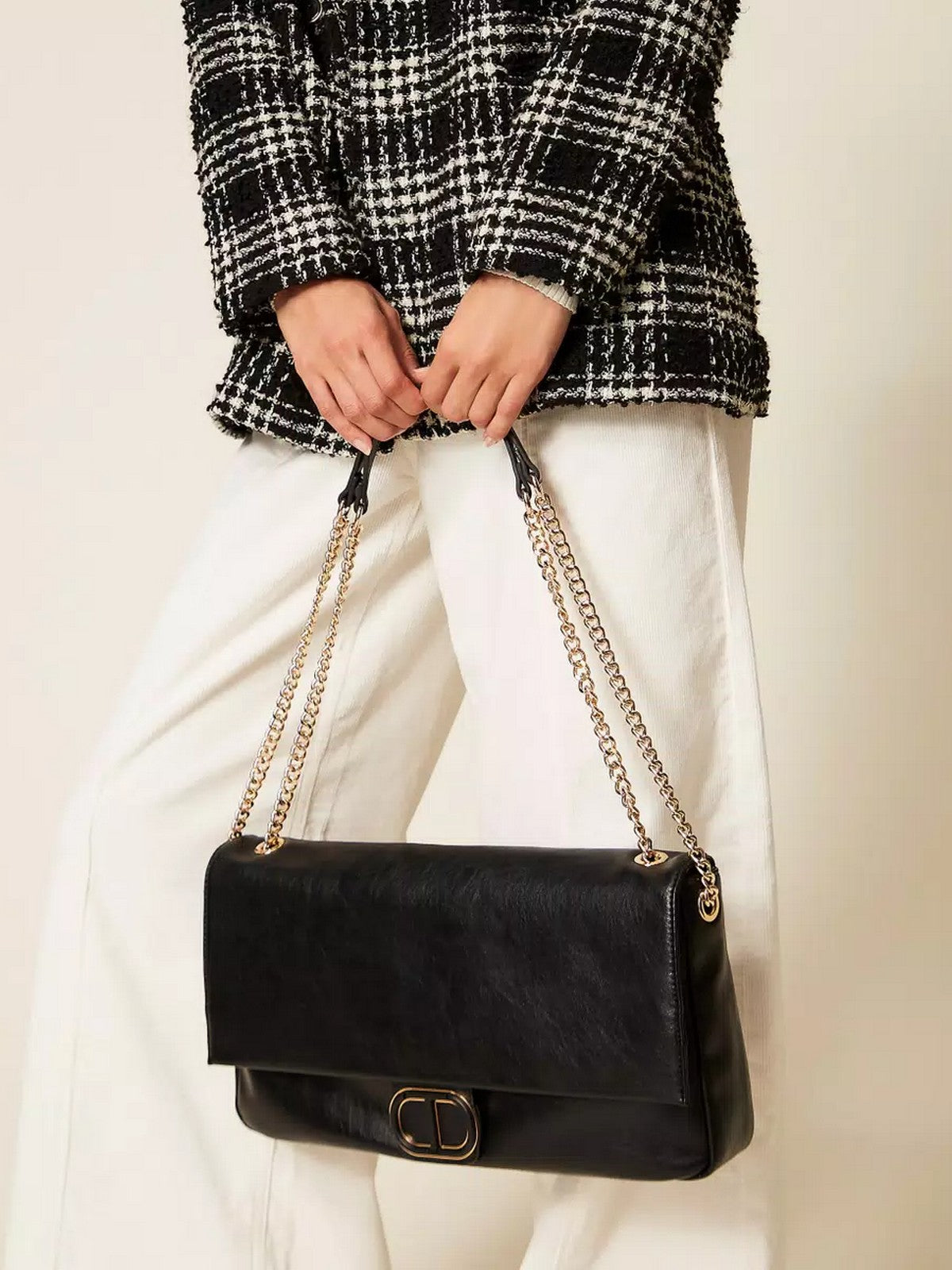 TWINSET Borsa Donna SUPERSOFT 252TD8120 00006 Nero