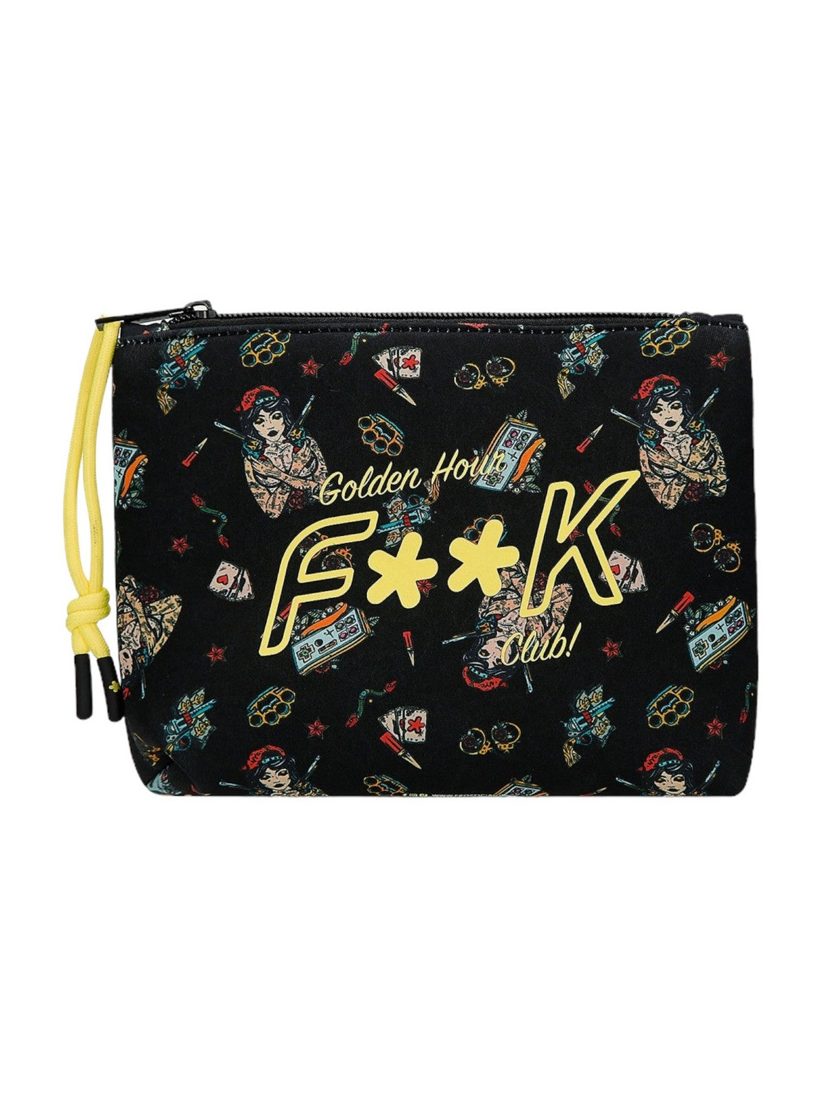 F**K Pochette pour hommes FK24-A233X13 Noir