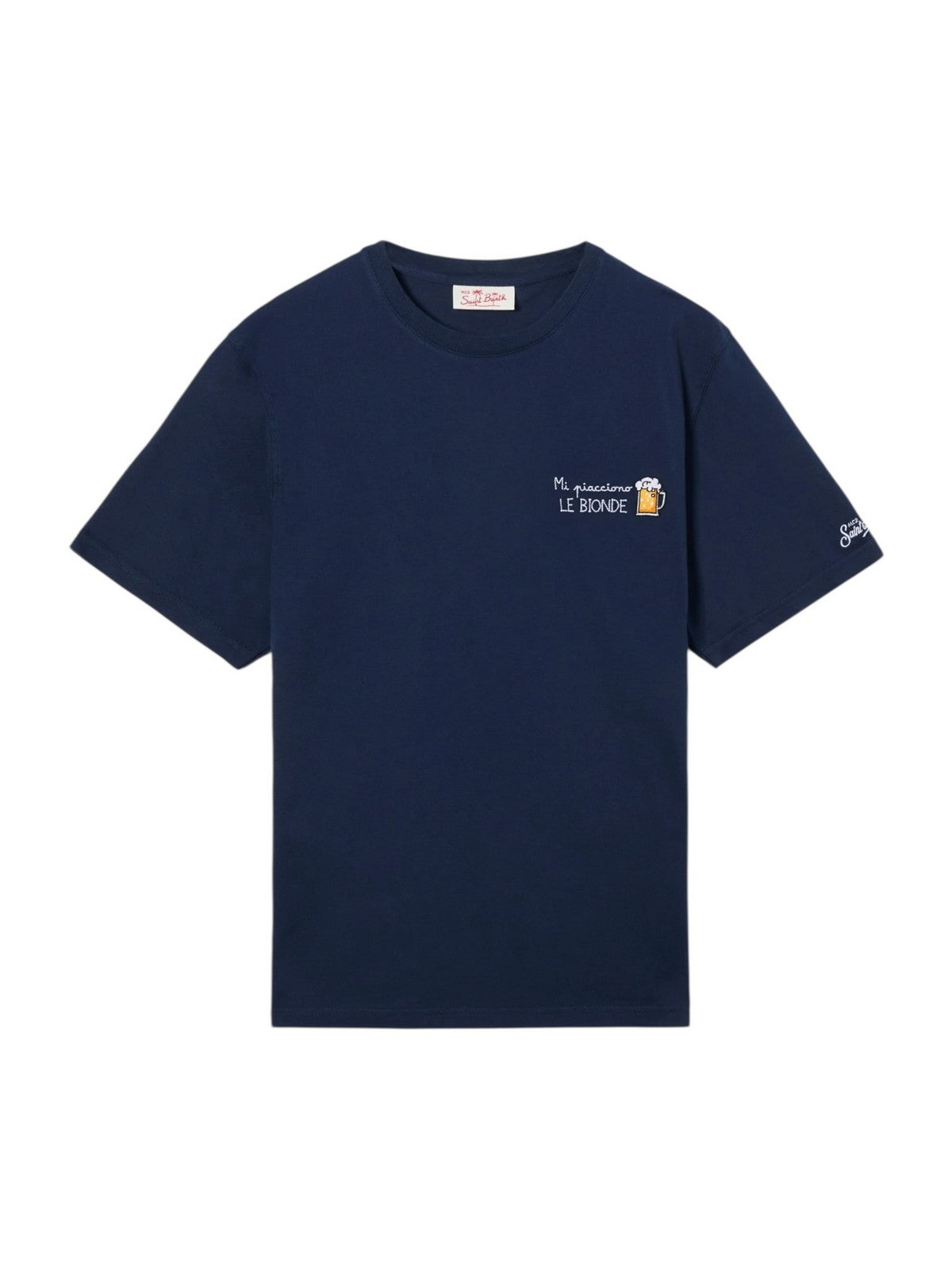 MC2 SAINT BARTH T-shirt Uomo  PORTOFINO 04428L BIRRE BIONDE 61 EMB
