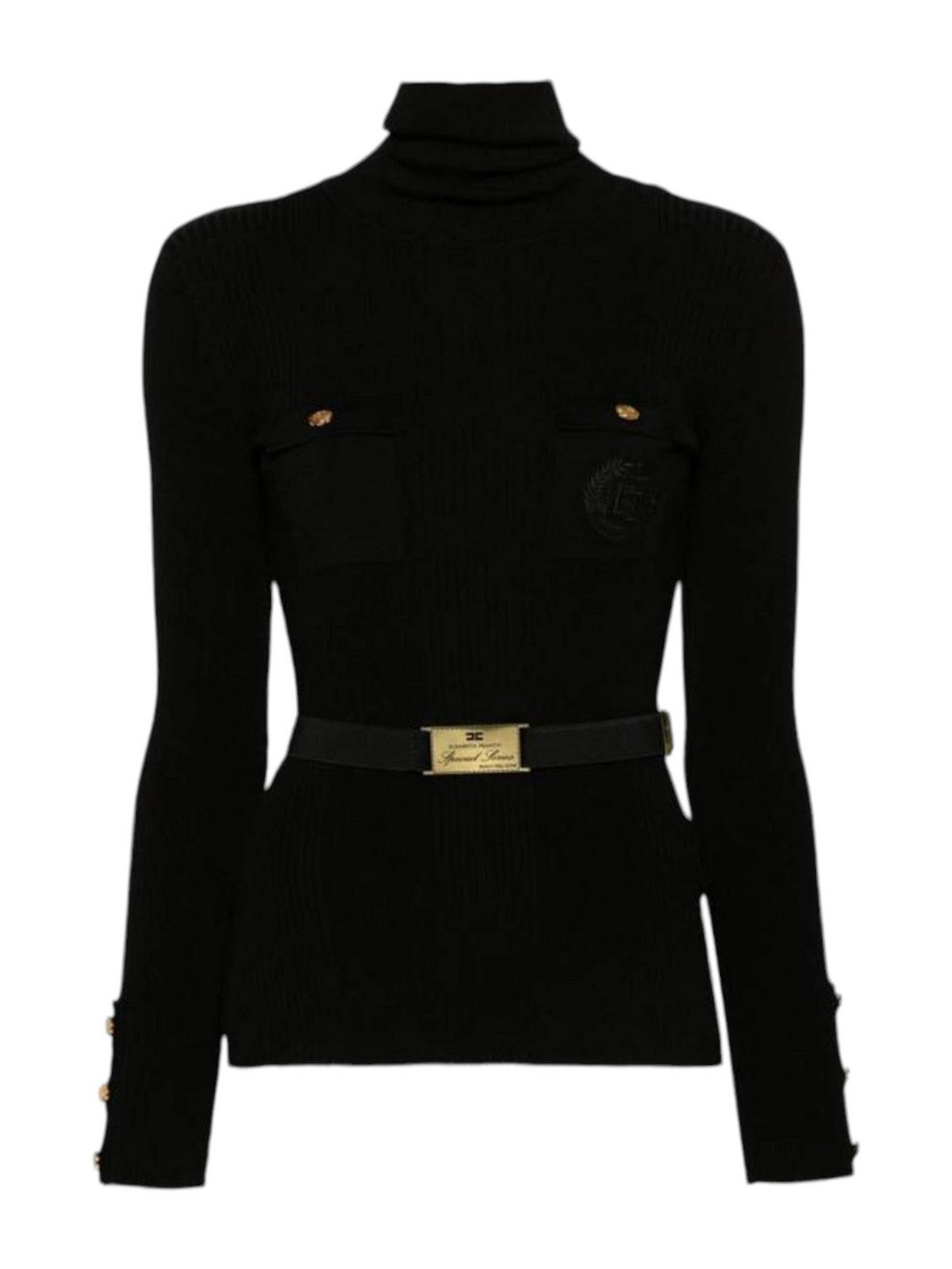 ELISABETTA FRANCHI Frauenpullover MK11B46E2 110 Schwarz