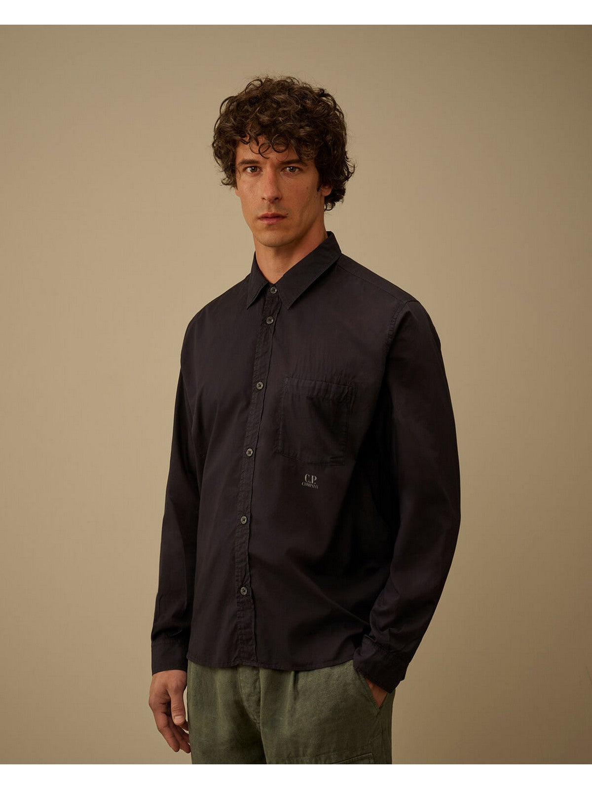 C.P. COMPANY Camicia Uomo  20CMSH225A110349G 888 888 - TOTAL ECLIPSE