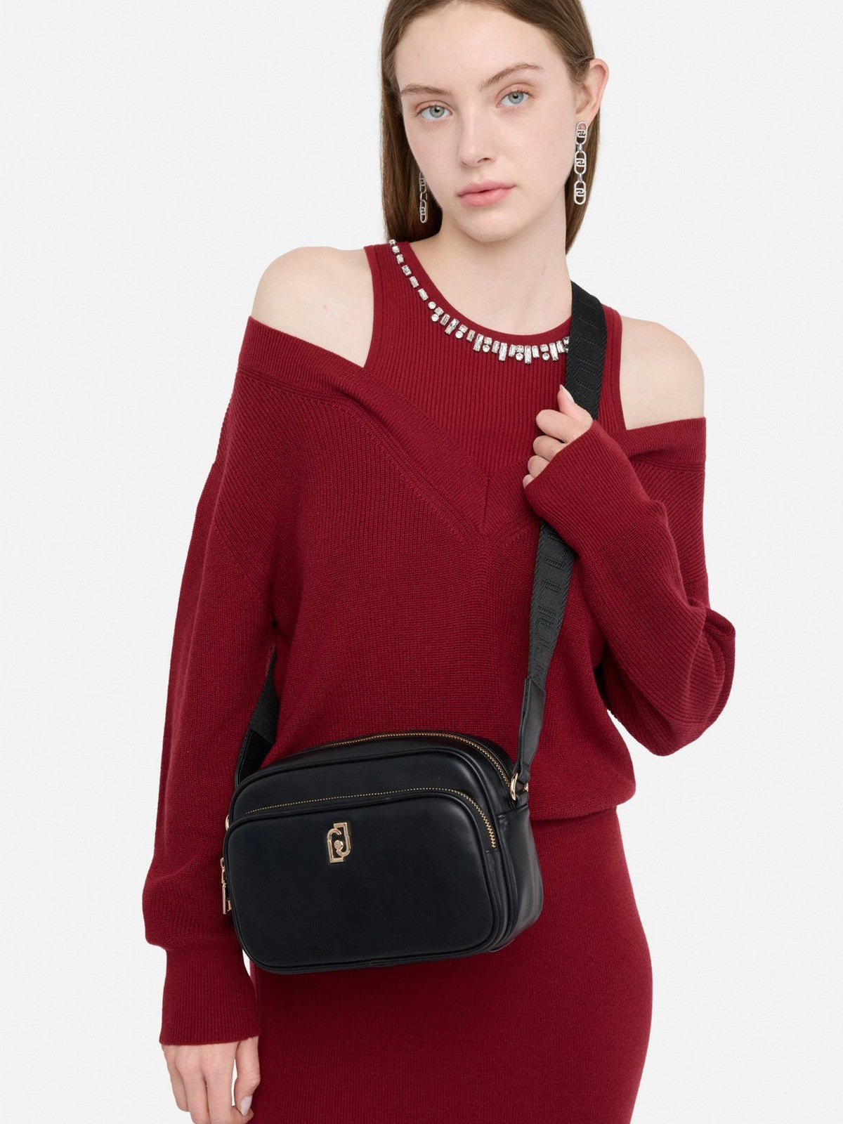 LIU JO ACCESSORIES Borsa Donna  AF5176E0077 22222 Nero