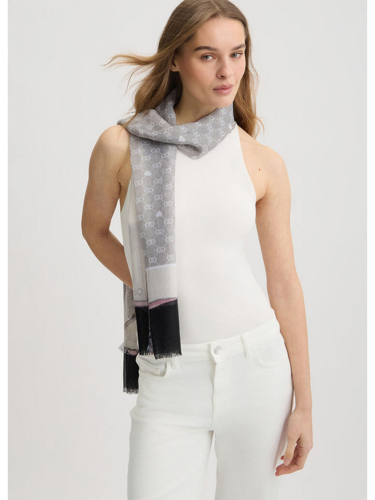 LIU JO SOFT Stola Donna  2A5025T0300 22222 Nero gioboutiqueweb