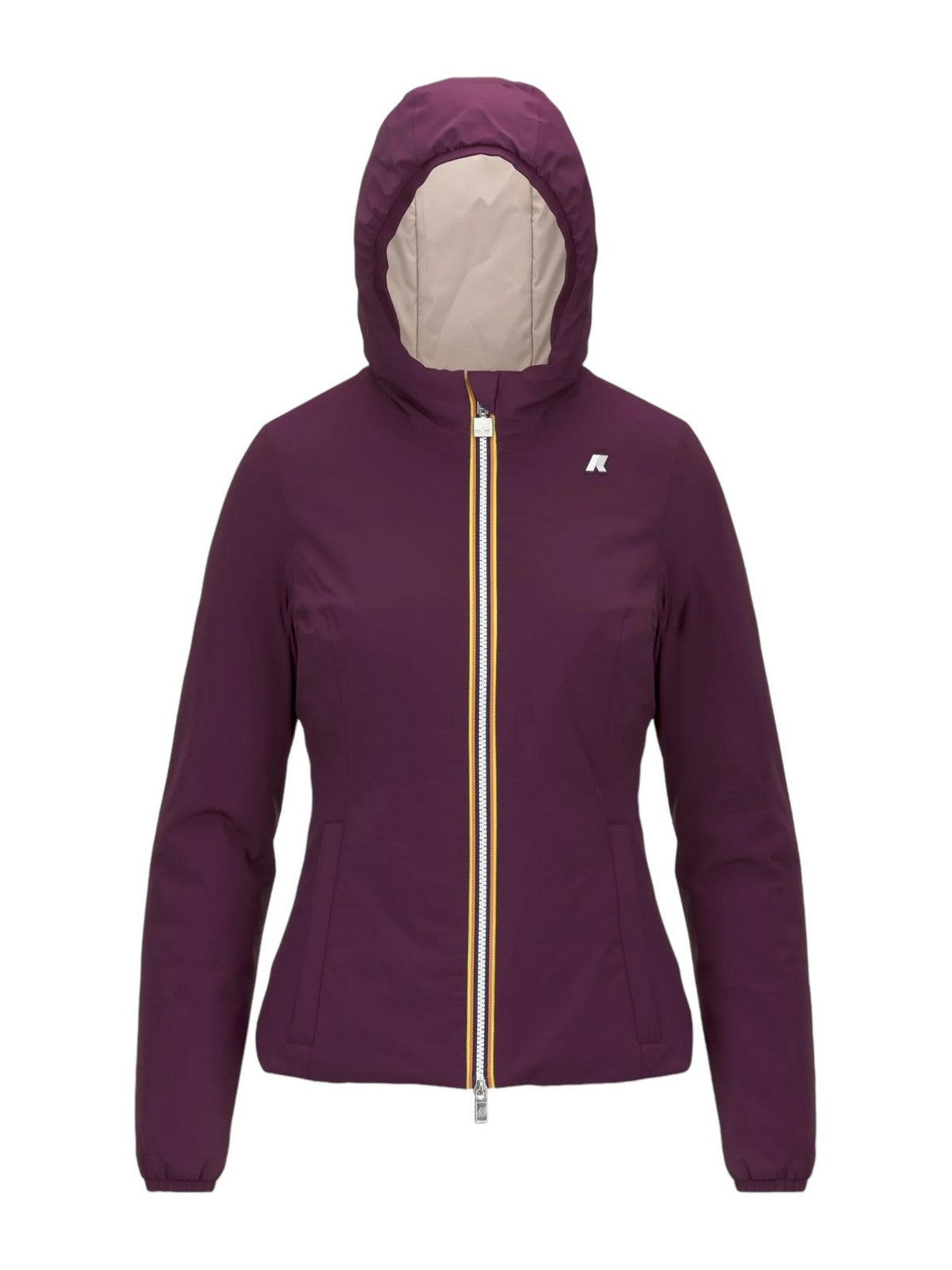 K-Way Jacket Women Lily St Warm Double K6128TW Au8 Viola