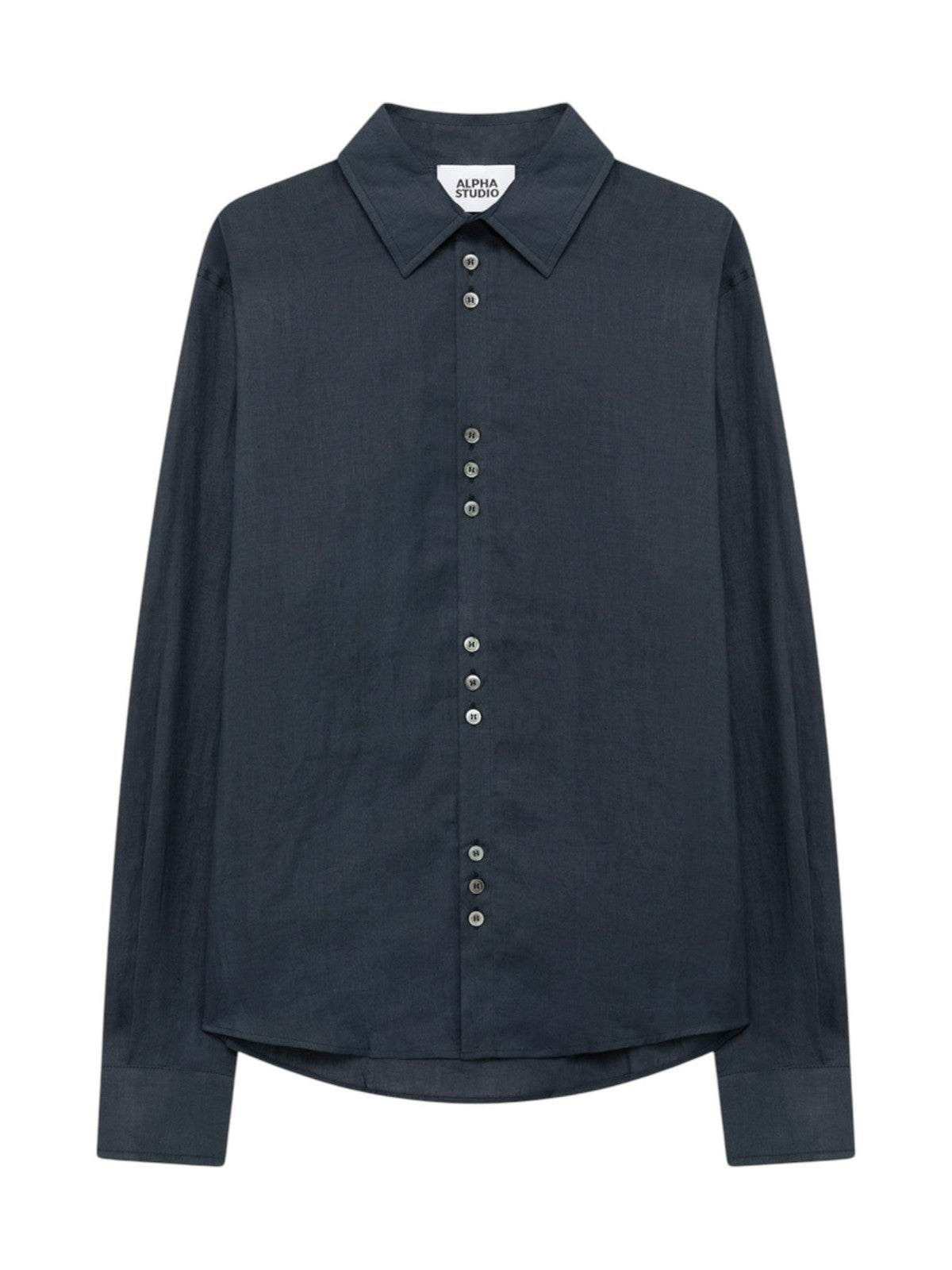 ALPHA STUDIO Camicia Uomo  AU-5370L 1001 BLU NOTTE