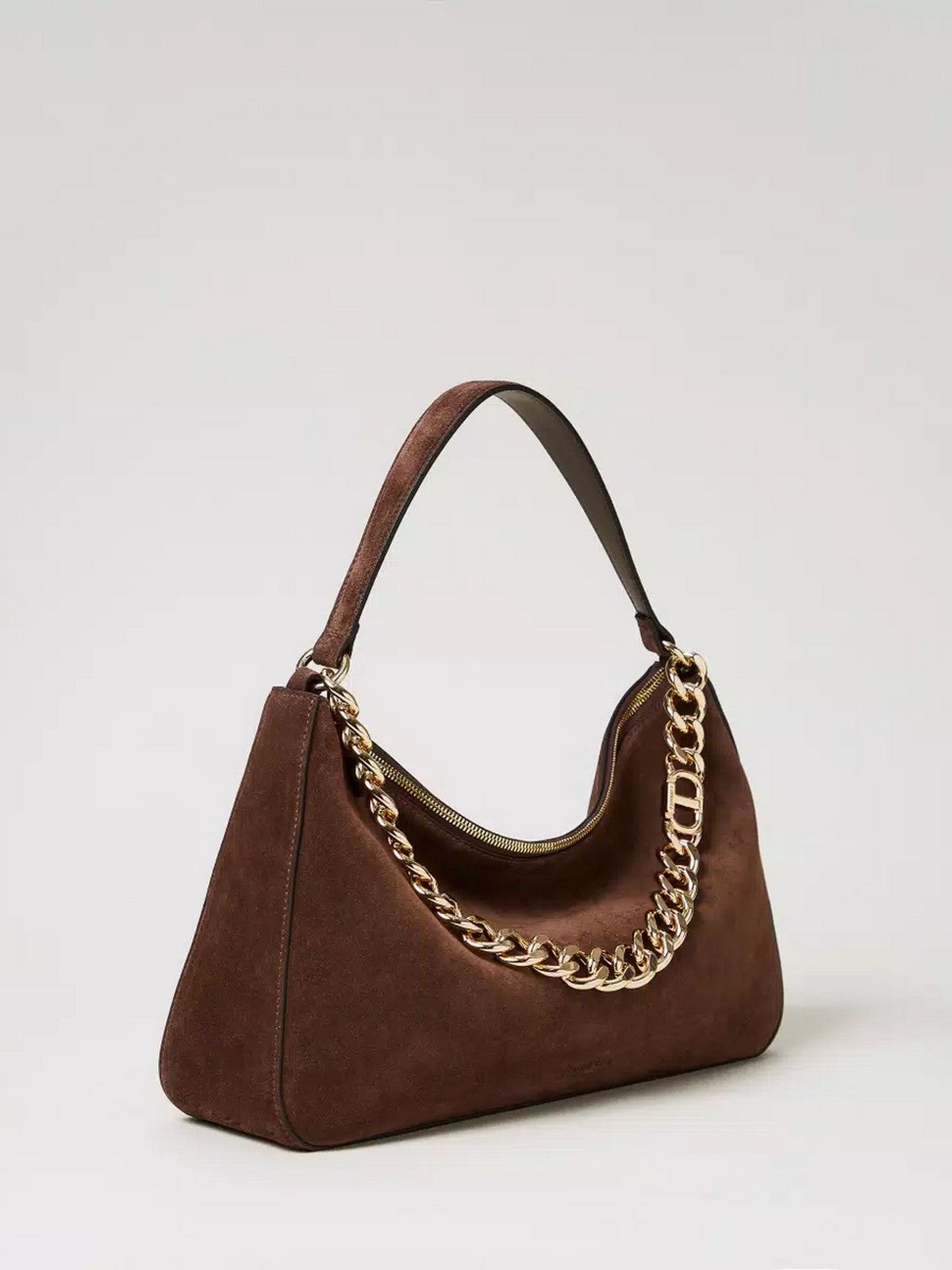 TWINSET Borsa Donna LILIANE LEATHER 252TB7162 00203 COFFEE