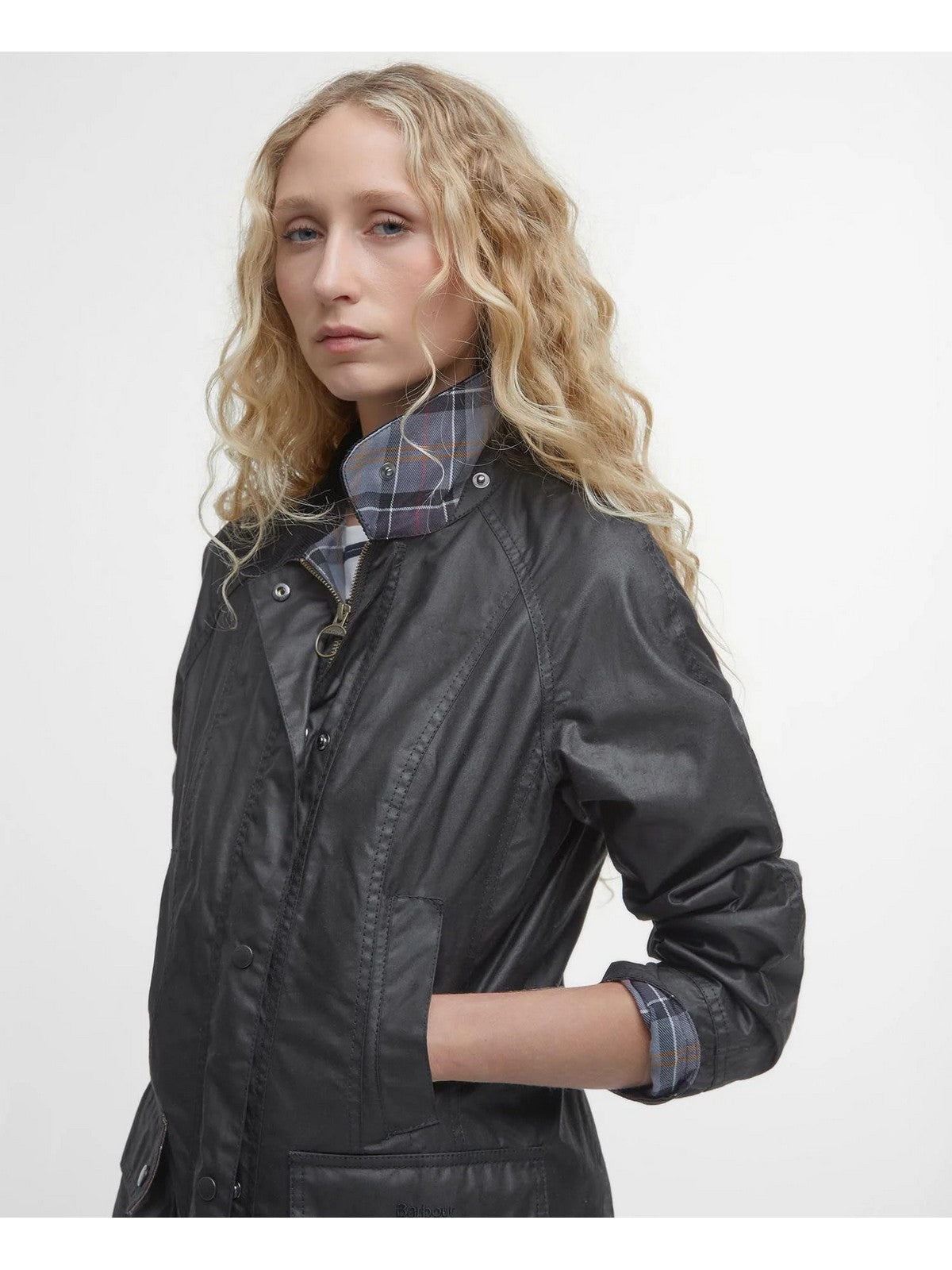 Barbour Jacket Woman LWX0667 Bk11 Negro