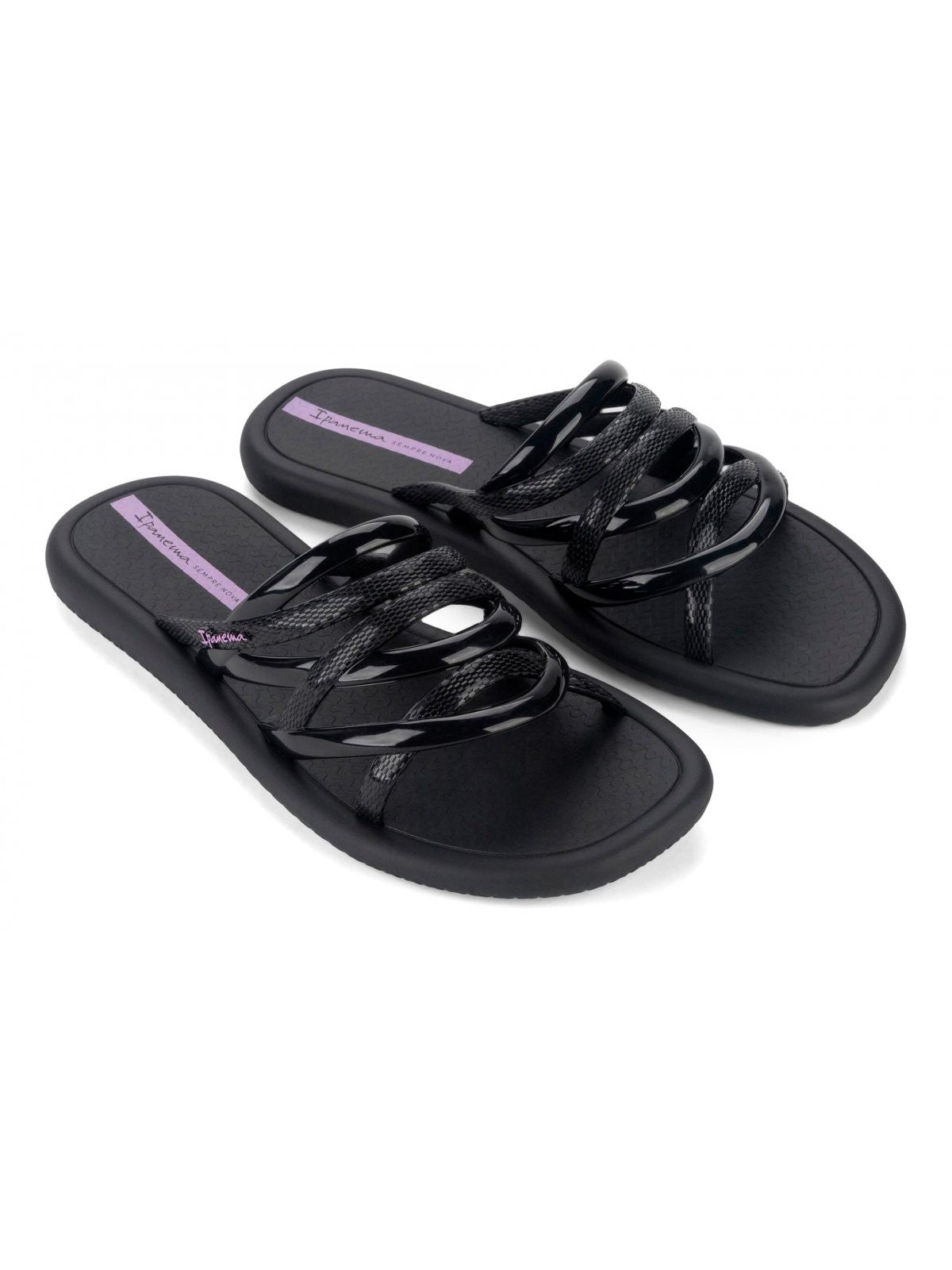 Ipanema ciabatta femme ipanema meu sol slide fem ip.83606 aw816 noir