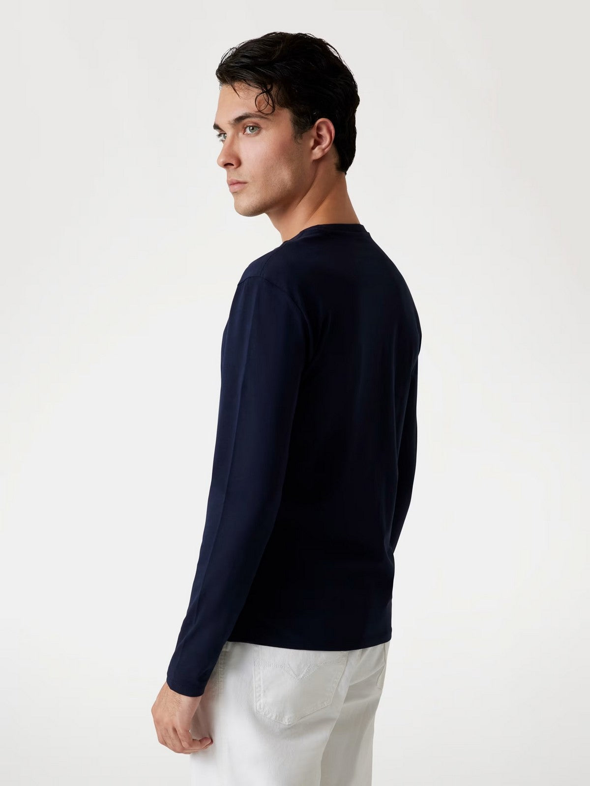 GUESS T-shirt Uomo CN LS CORE TEE M2YI28 J1314 G7V2 SMART BLUE