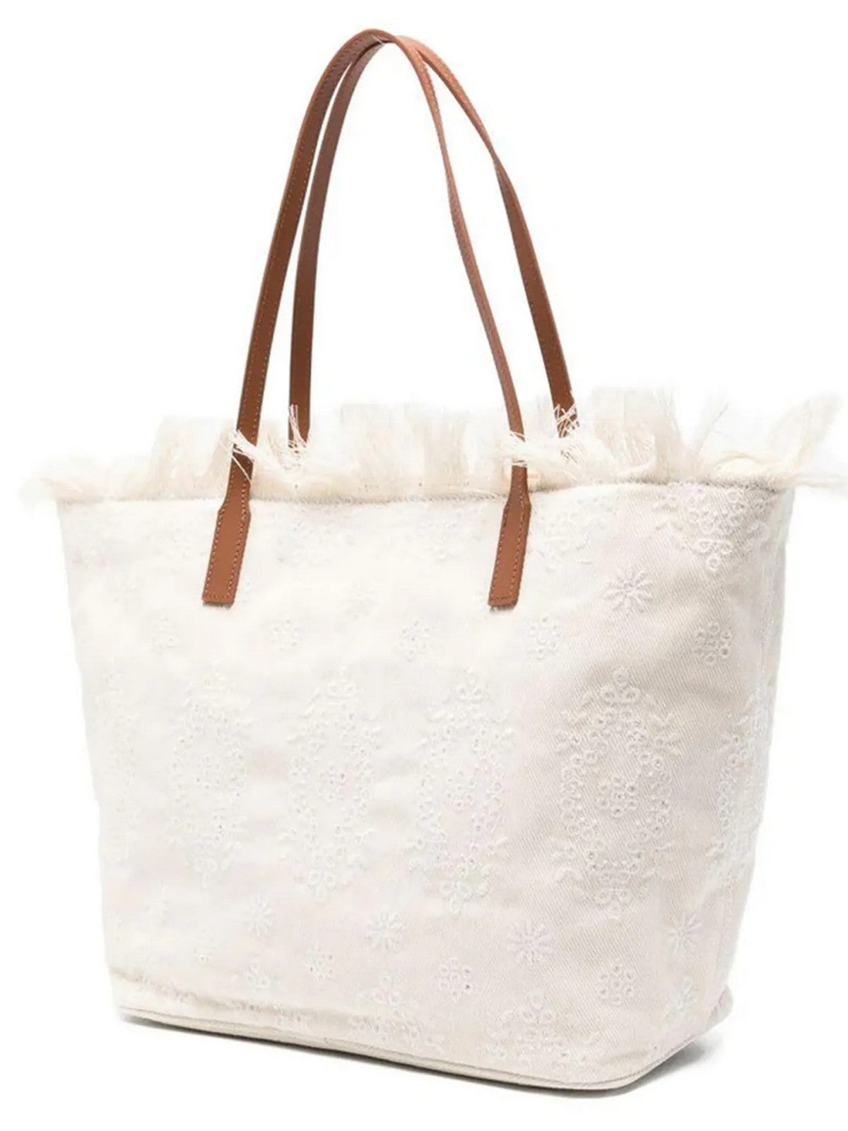 MC2 SAINT BARTH Borsa Donna  CITY BAG FRINGE 01034L SANGALLO 10 EMB