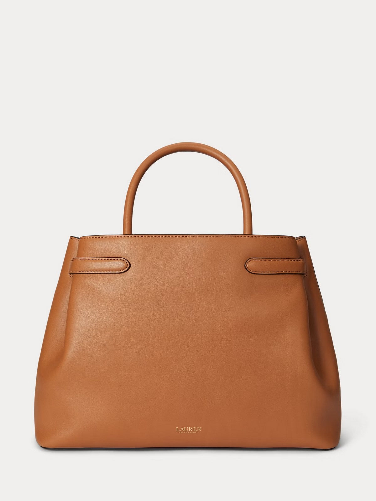 LAUREN RALPH LAUREN Borsa Donna BLKE LG SCHL-SATCHEL-LARGE 431P03417 005 CLASSIC CARAMEL