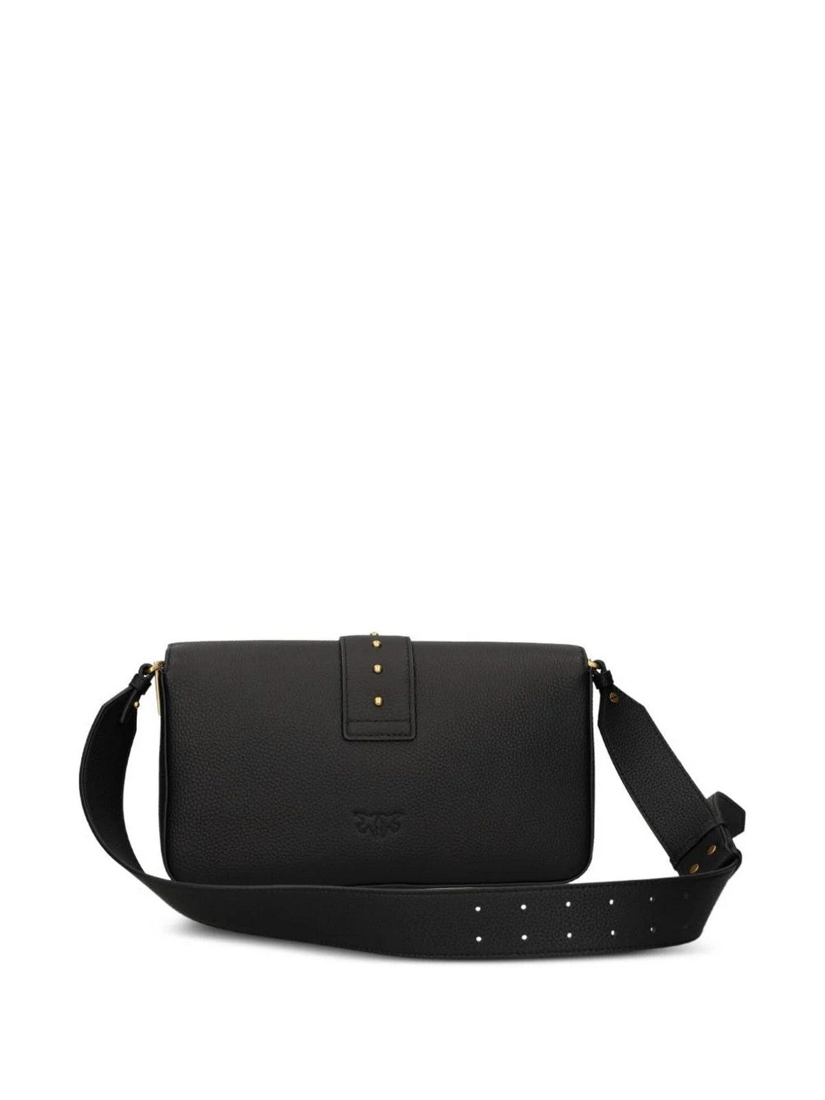 PINKO Borsa Donna LOVE ONE CLASSIC SLOUCHY FL 104524-A2OX Z99Q NERO-ANTIQUE GOLD