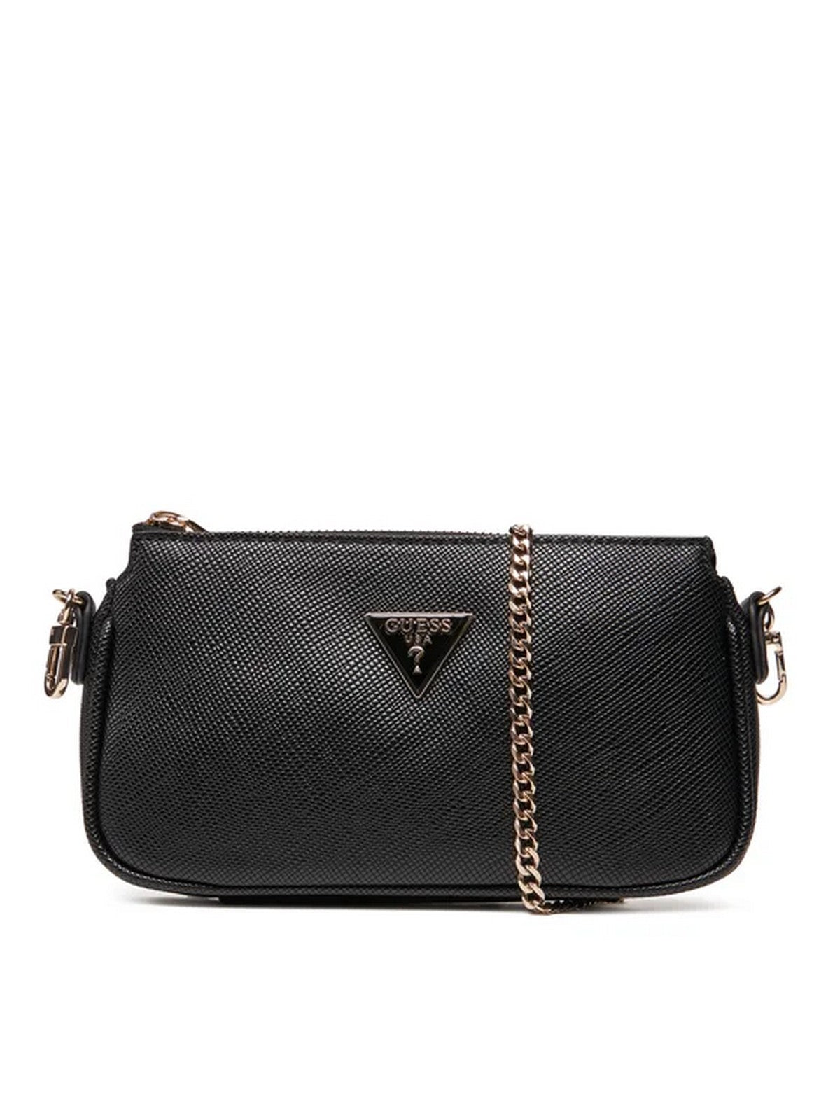 GUESS Borsa Donna NOELLE II DBL POUCH CROSSBODY HWZG96 72710 BLA BLACK