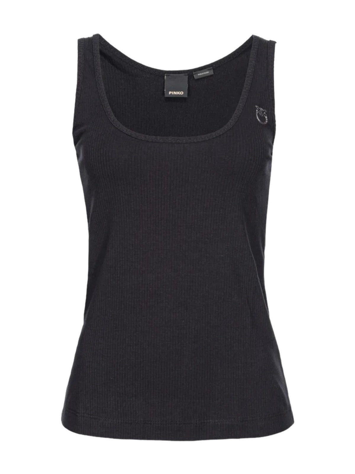 Pinko Tank Top Woman Chicago 103573-A1X4 Z99 Black