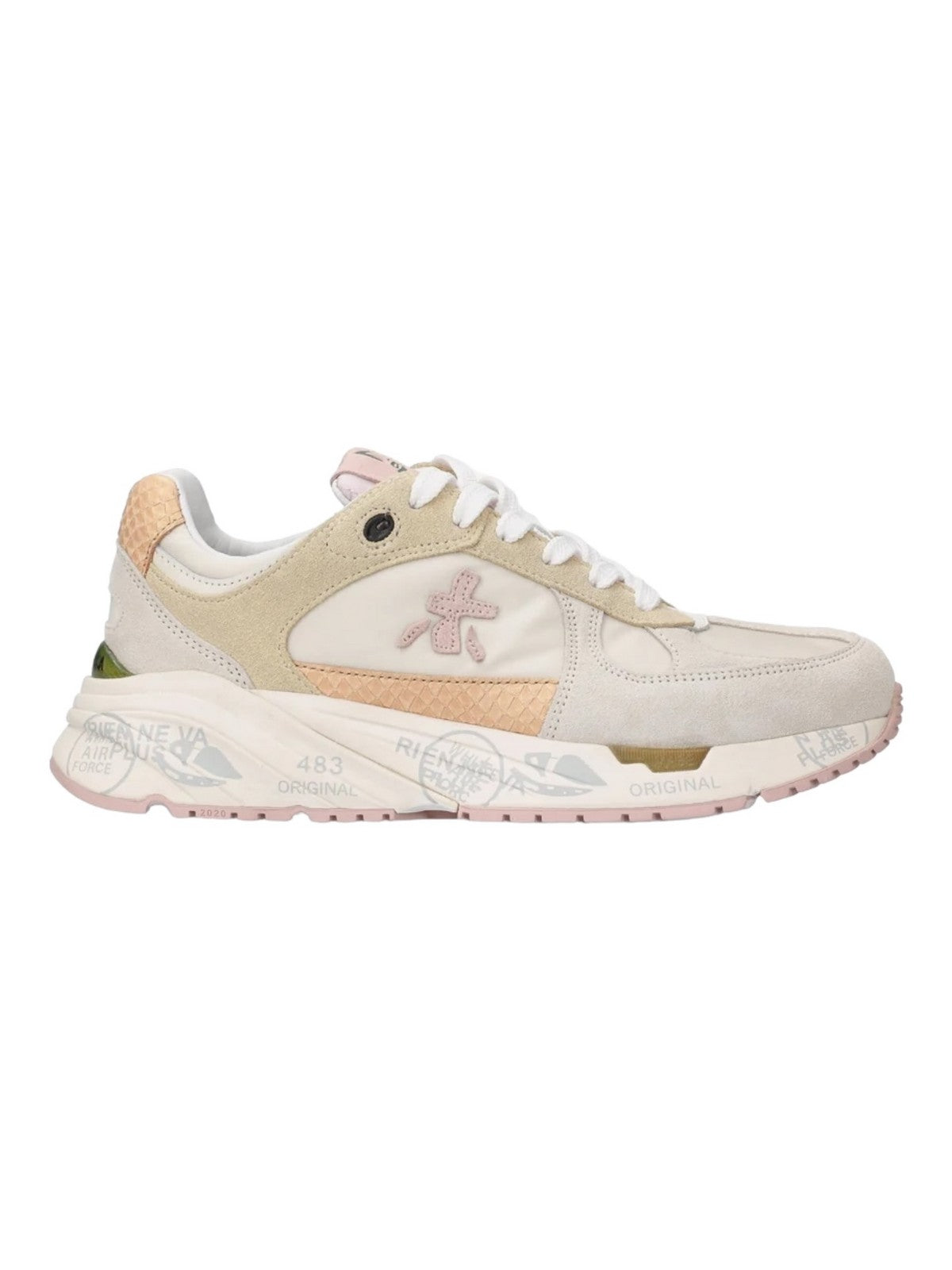 Sneaker beige de beige de femenino.