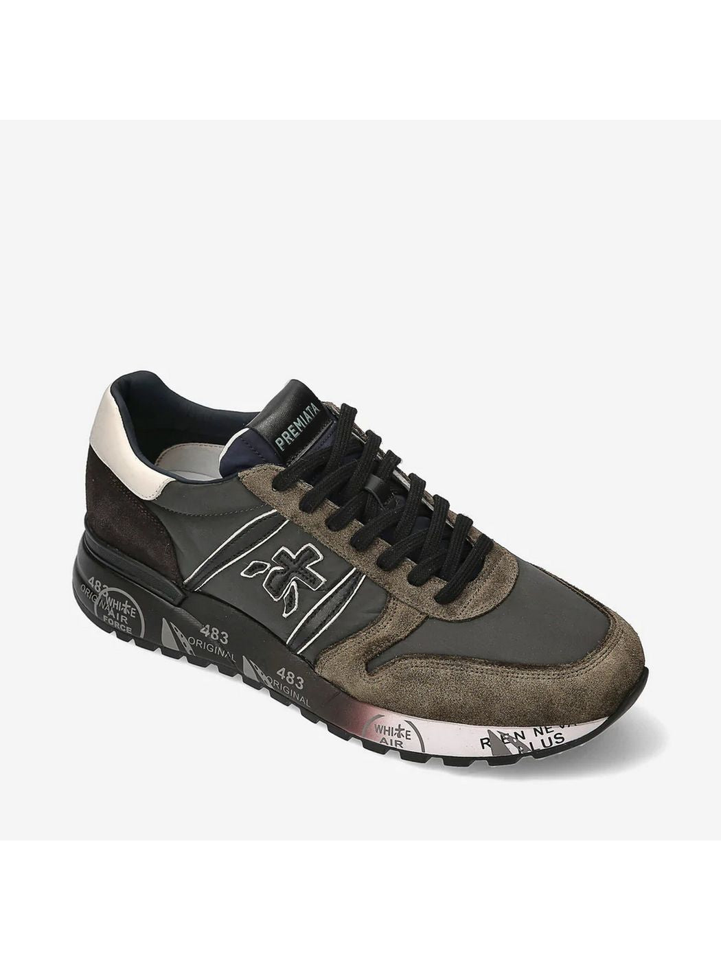 PREMIATA Sneaker Uomo  LANDER VAR 5896 Grigio gioboutiqueweb