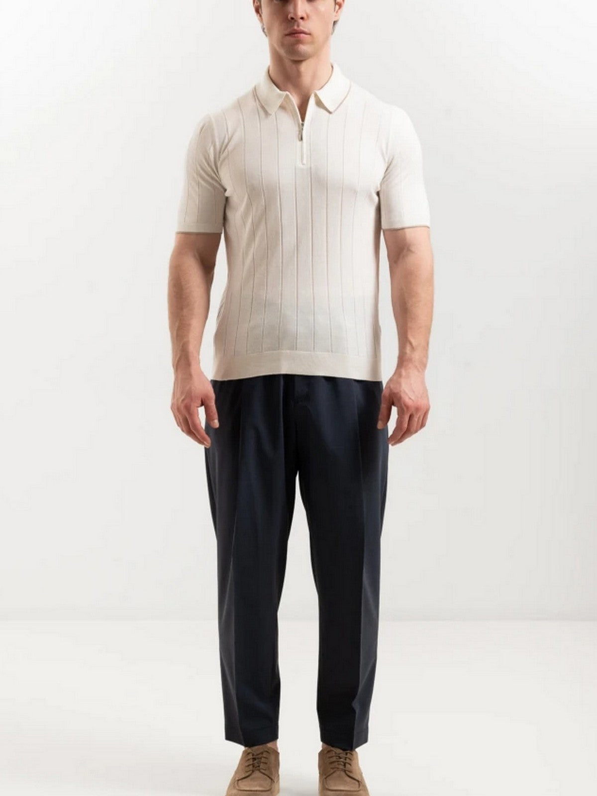 GRAN SASSO Polo Uomo  43128/23510 005 Avorio gioboutiqueweb