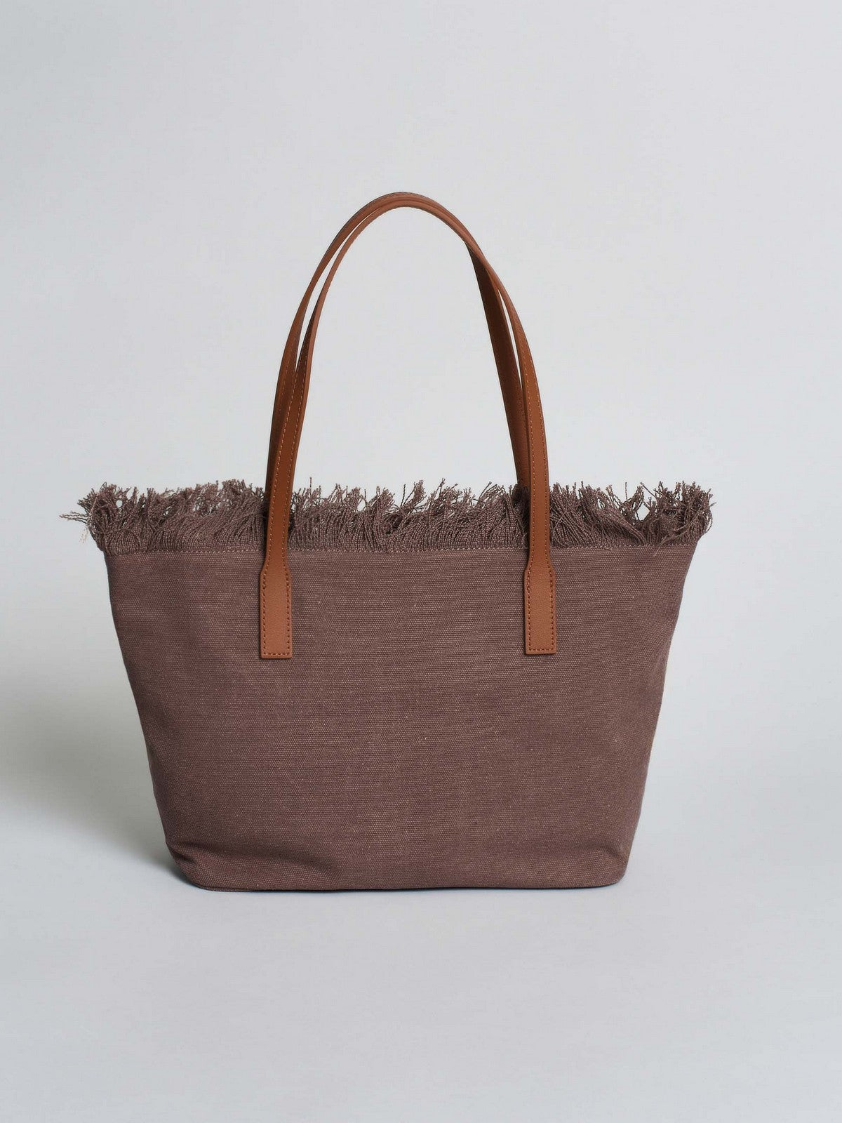 MC2 SAINT BARTH Borsa Donna  CITY BAG MID FRINGE 01742L CANVAS 18 EMB