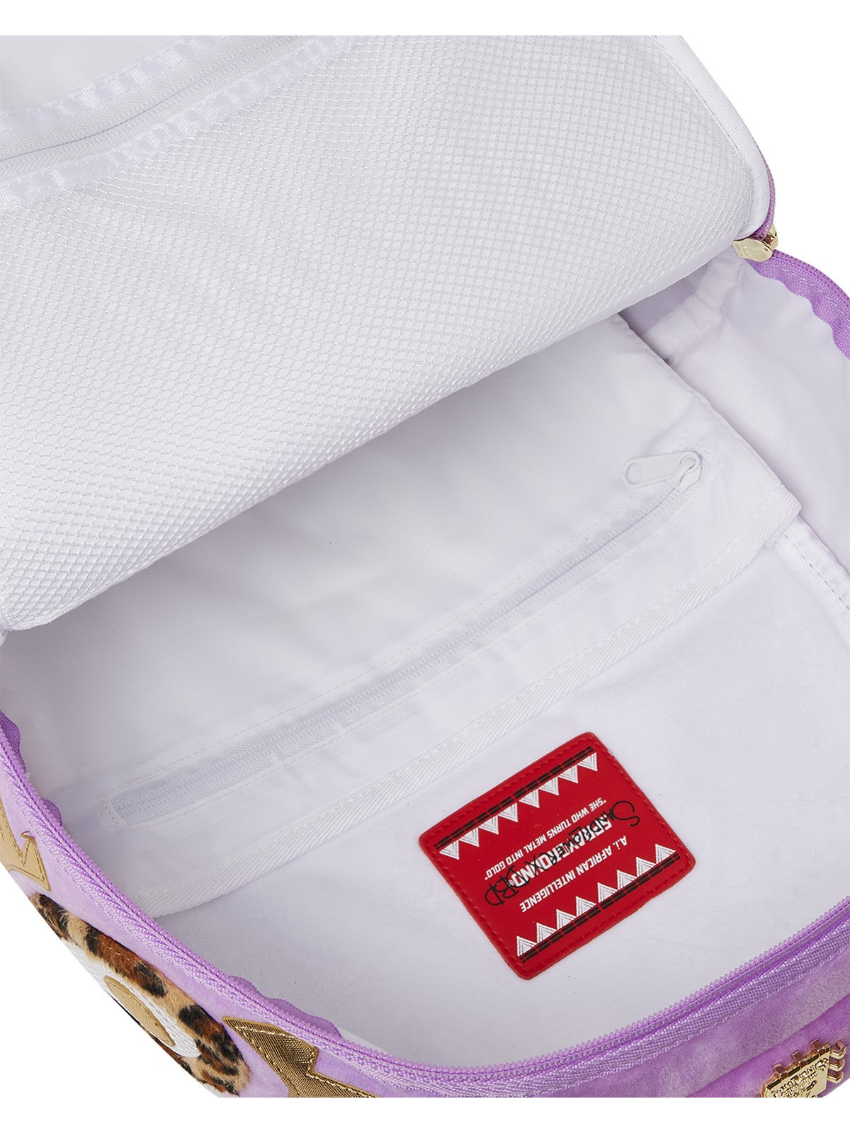 SPRAYGROUND Zaino Donna PINK SAFARI DLXSV BACKPACK 910B7281NSZ BIANCO - Main Image