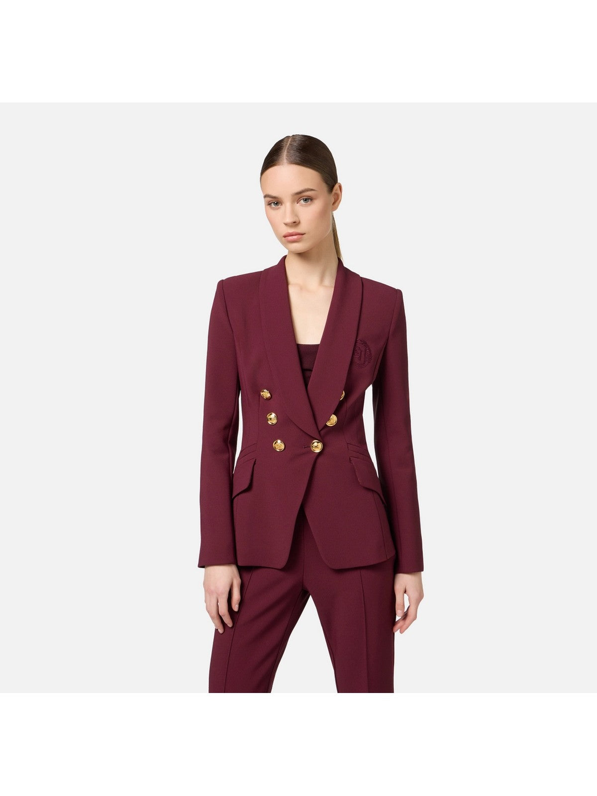 Veste Femme ELISABETTA FRANCHI TP00246E2 CG3 Rouge