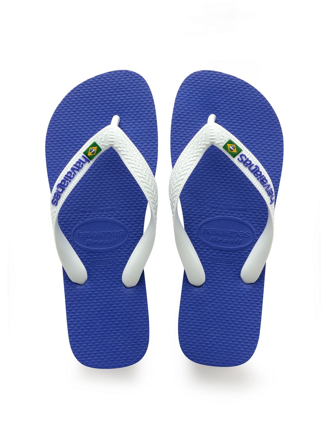 HAVAIANAS Infradito Unisex adulto Hav. Brasil logo 4110850.2711 Blu gioboutiqueweb