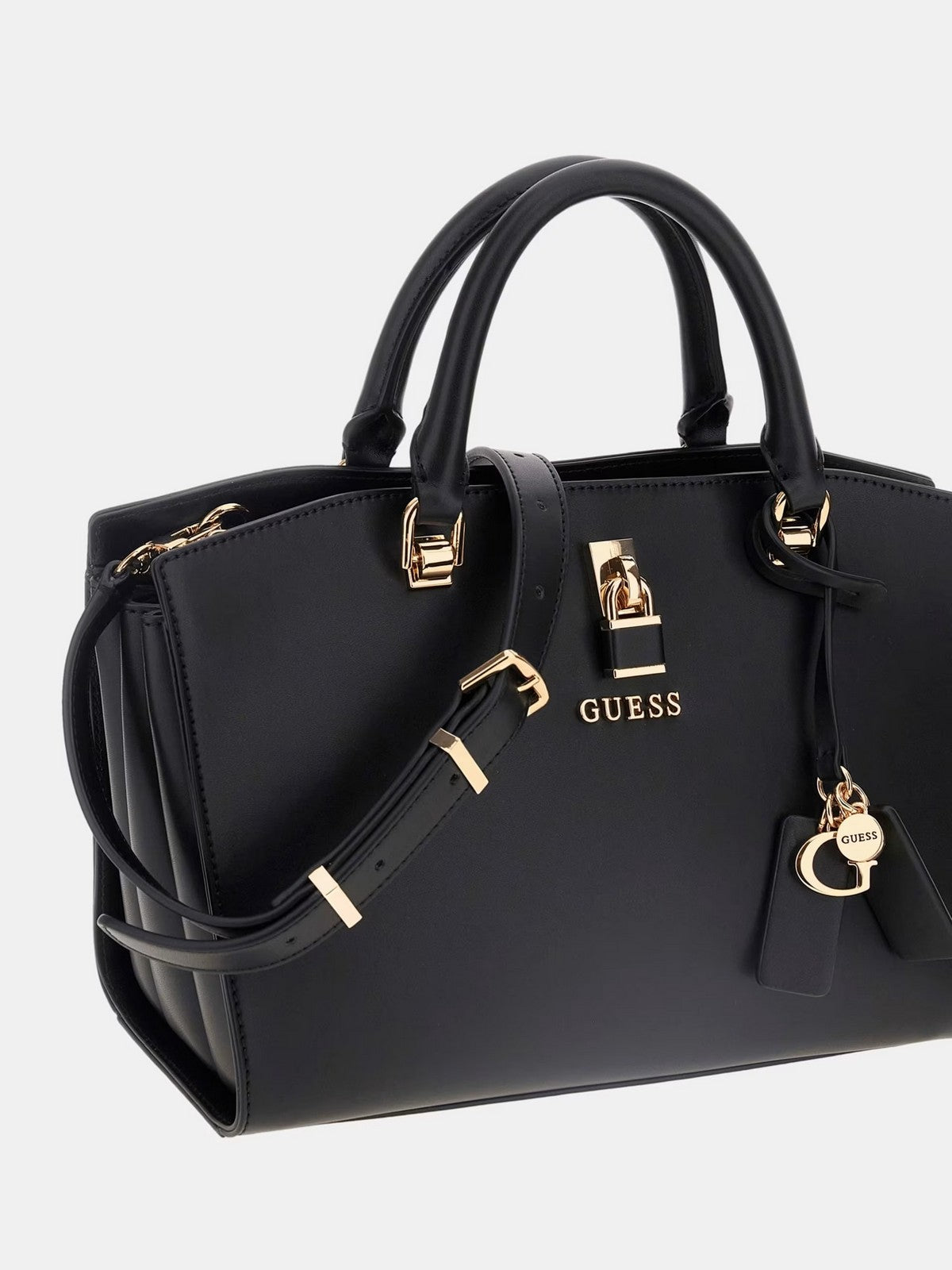 GUESS Borsa Donna QUEENSLAND LUXURY SATCHEL HWVG96 55060 BLA BLACK