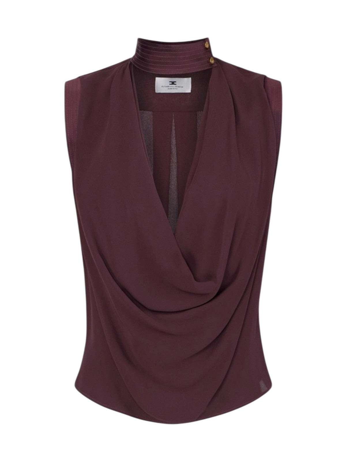 ELISABETTA FRANCHI Top Donna  CA13461E2 644 CACAO