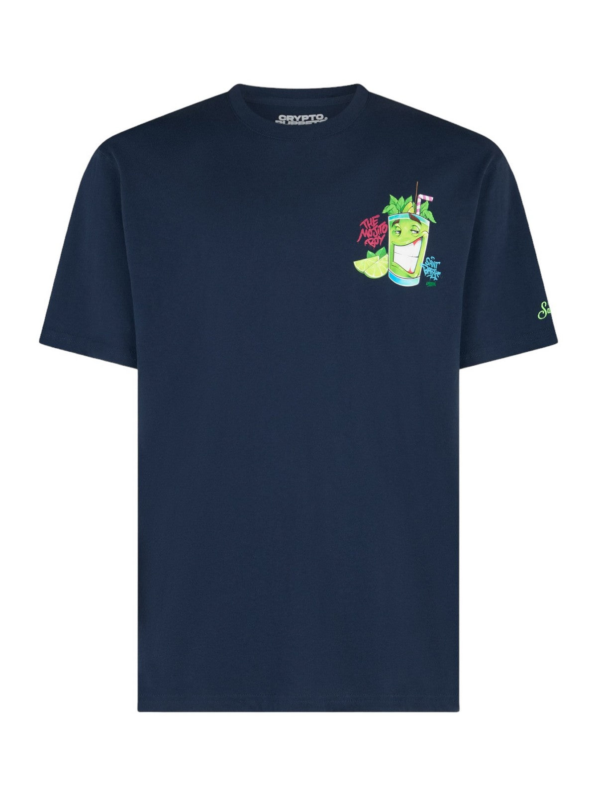 MC2 SAINT BARTH T-Shirt e Polo Uomo  TSHIRT MAN 03471F Blu