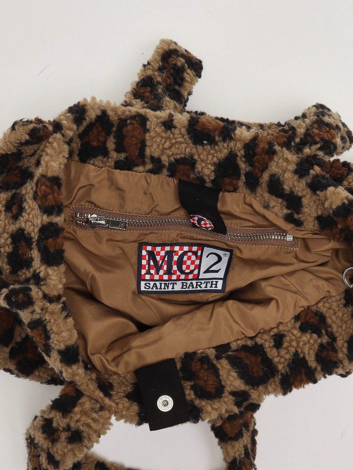 MC2 SAINT BARTH Borsa Donna  COLETTE TEDDY 01475I LEOPARD 1218 EMB