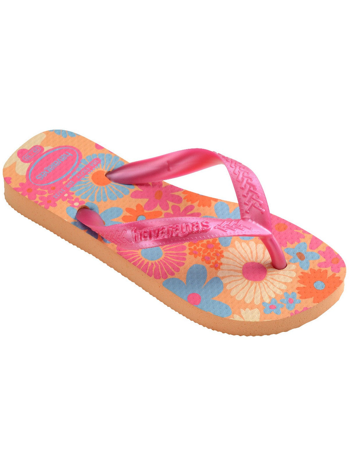 HAVAIANAS Infradito Bambine e ragazze Hav. Kids Flores 4000052.0027 Rosa gioboutiqueweb