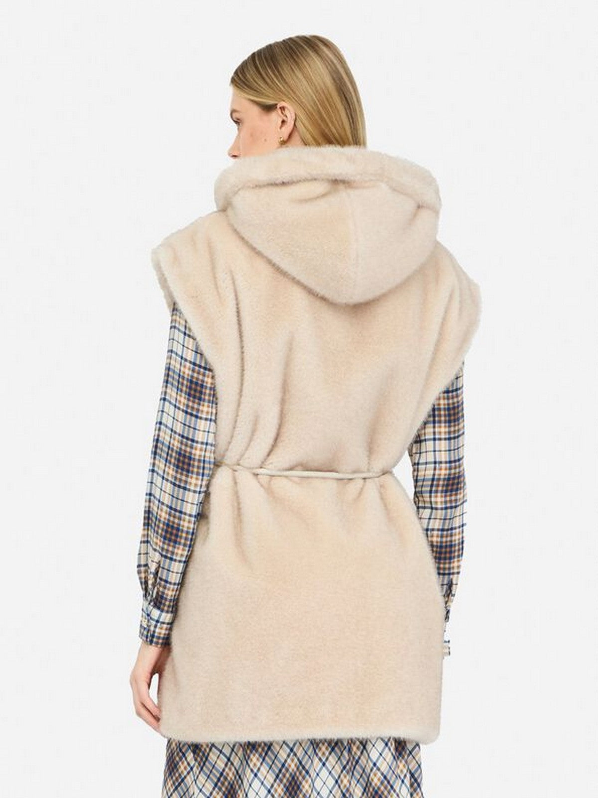 LIU JO WHITE Gilet Donna  MF5364E1044 W9868 NATURAL BEIGE