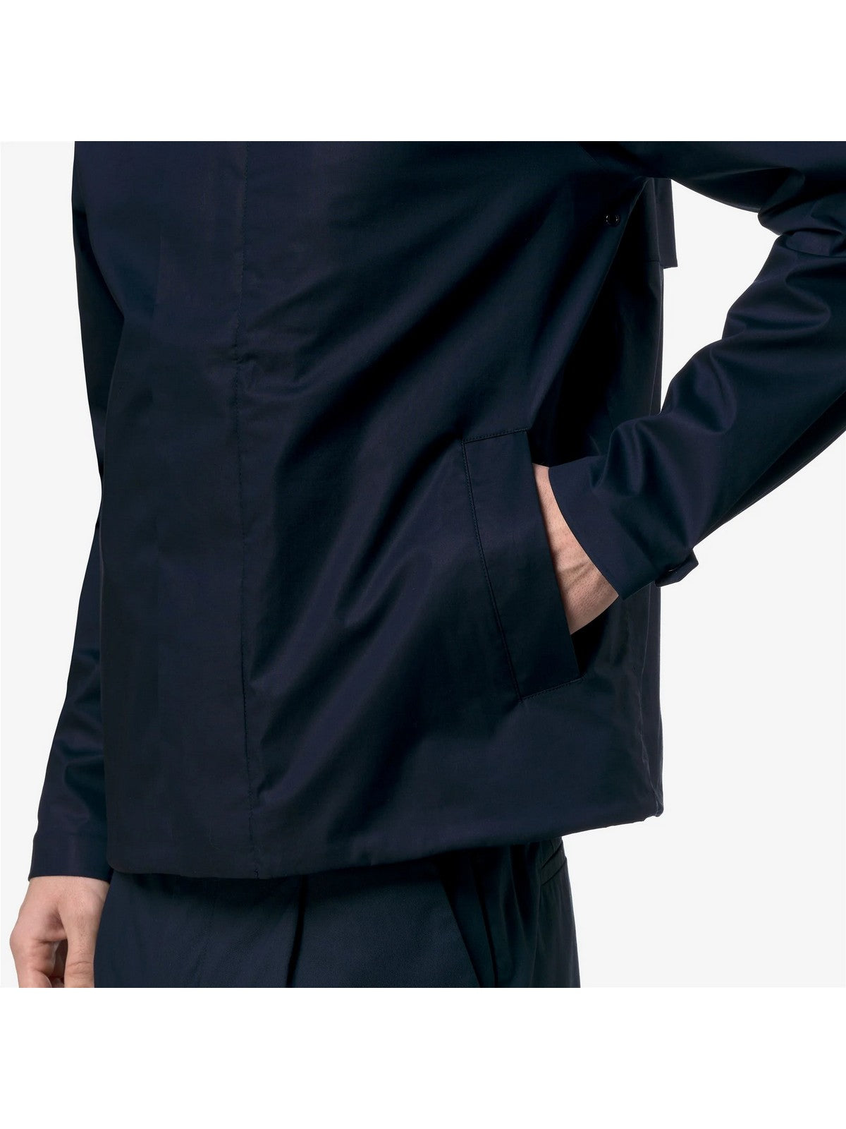 K-WAY Giubbino Uomo JACKO COTTON 3LAYERS K21344W K89 BLUE DEPTH