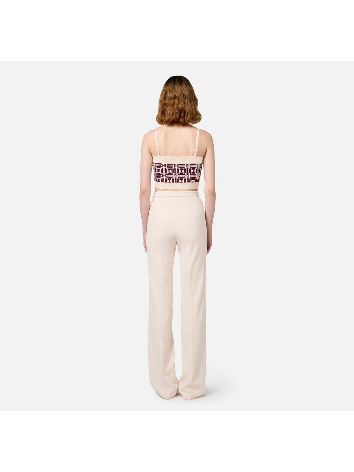 ELISABETTA FRANCHI PA02546E2 193 white trousers