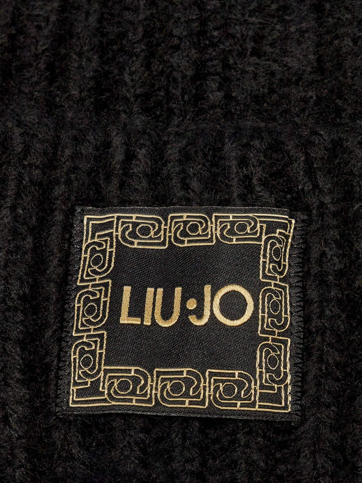 LIU JO SOFT Sciarpa Donna  2F4036M0300 22222 Nero gioboutiqueweb