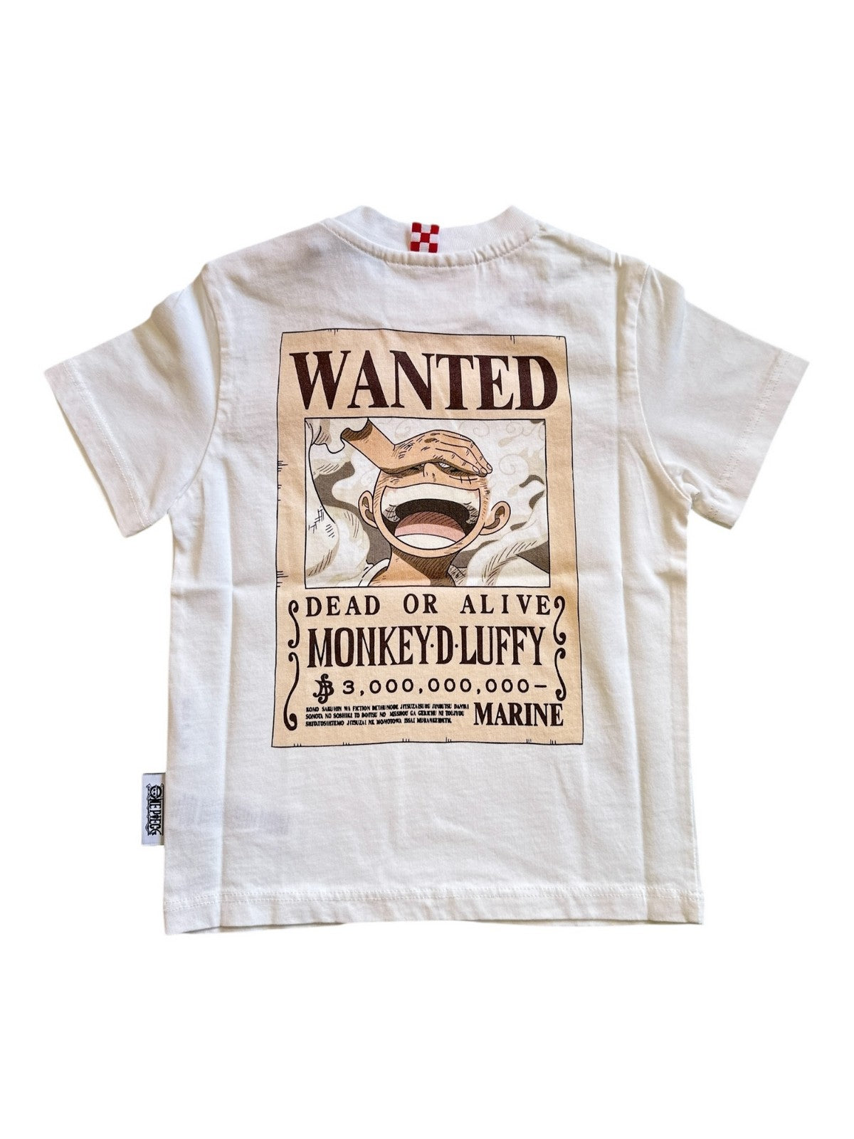 MC2 SAINT BARTH T-shirt Bambini e ragazzi  TSHIRT BOY 04481H ONE PIECE WANTED LUFFY 01N gioboutiqueweb
