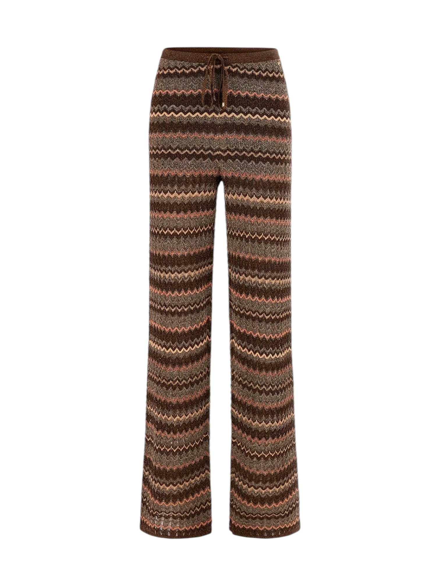 MARCIANO Pantalone Donna SUKI SWTR PANT G6GB13 Z0645 FMDZ BROWN/GOLD MULTI