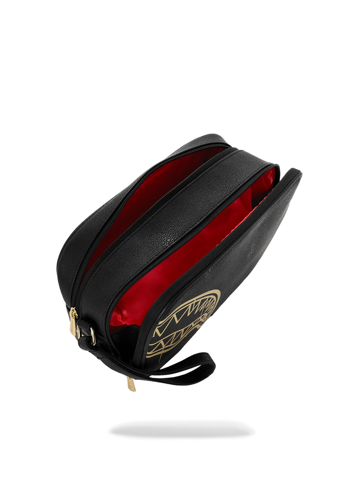 SPRAYGROUND Pochette Unisex adulto THAT GOLD DRAP TOILETRY 910B8976NSZ Nero