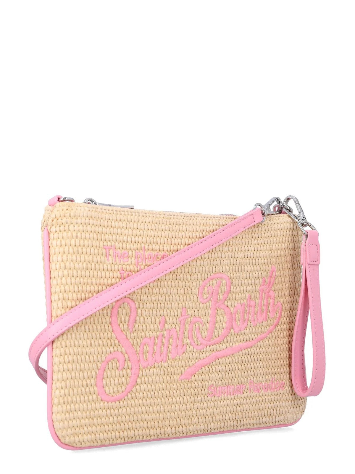 MC2 SAINT BARTH Pochette Donna  PARISIENNE STRAW 00415L 1121 EMB