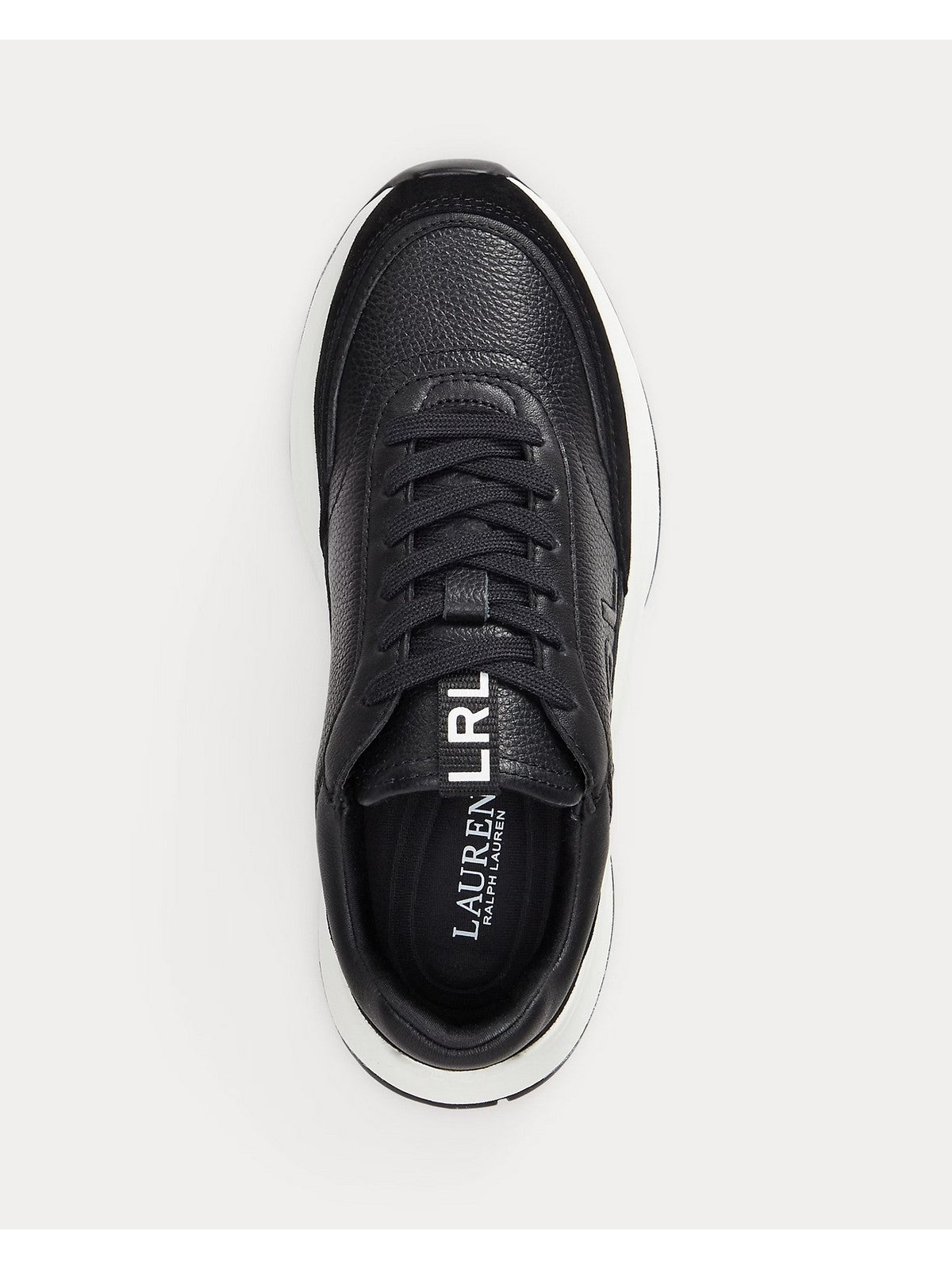 LAUREN RALPH LAUREN Sneaker Donna FRANKY-SNEAKERS-LOW TOP LACE 802974376 002 BLACK/BLACK