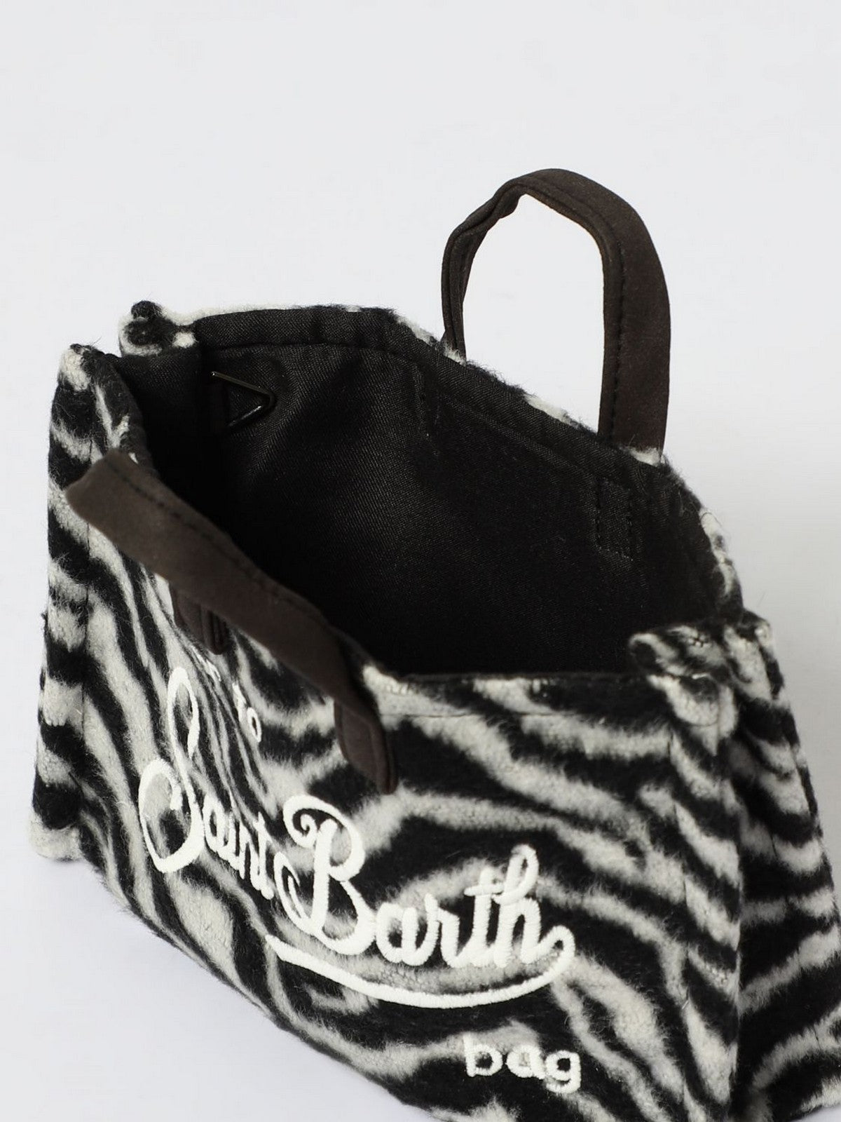 MC2 SAINT BARTH Pochette Donna  PHONE BAG FELT 00269I ZEBRA 00 EMB