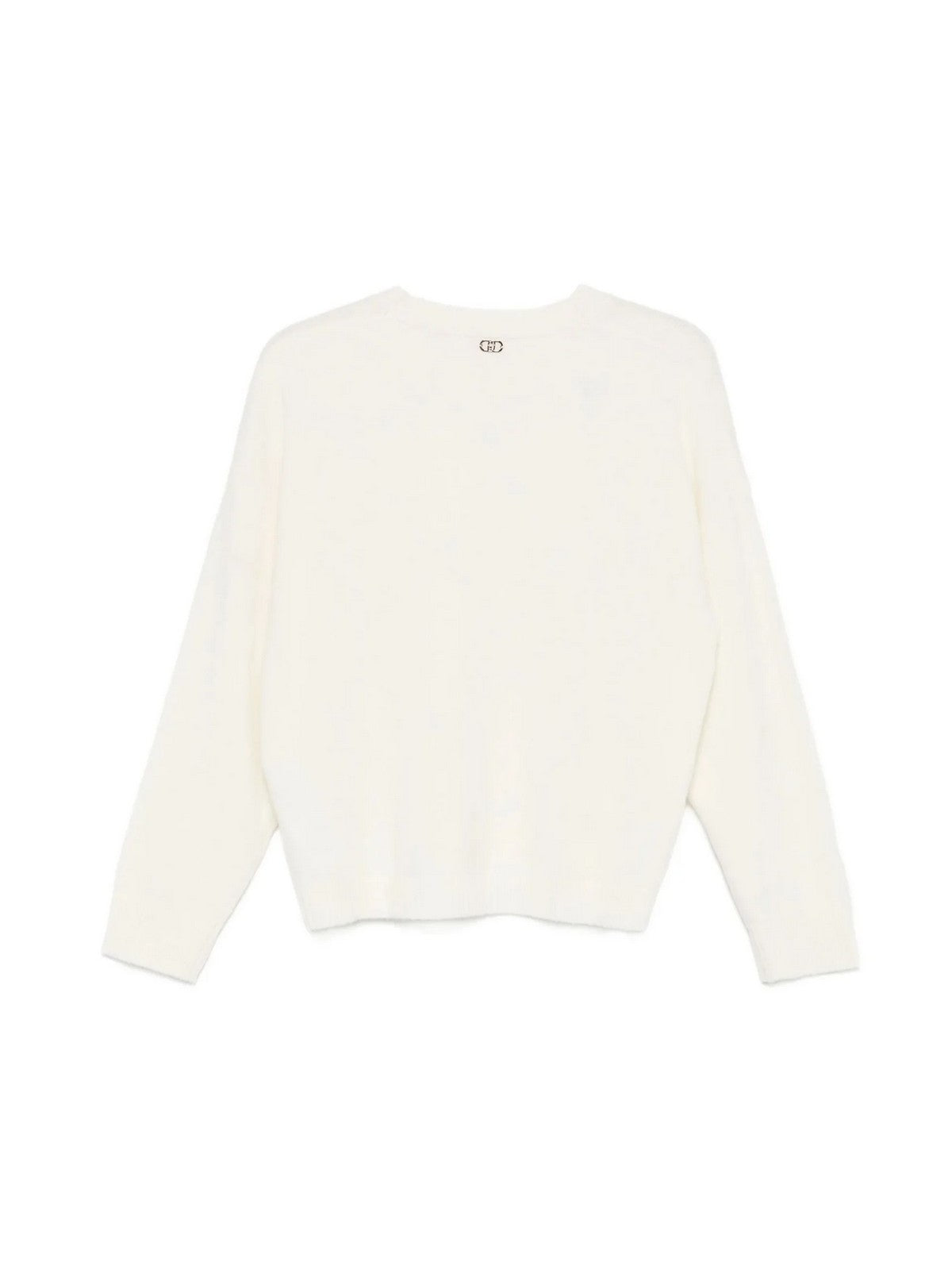 LIU JO WHITE Maglione Donna  MF5039MS009 10701 BIANCO LANA