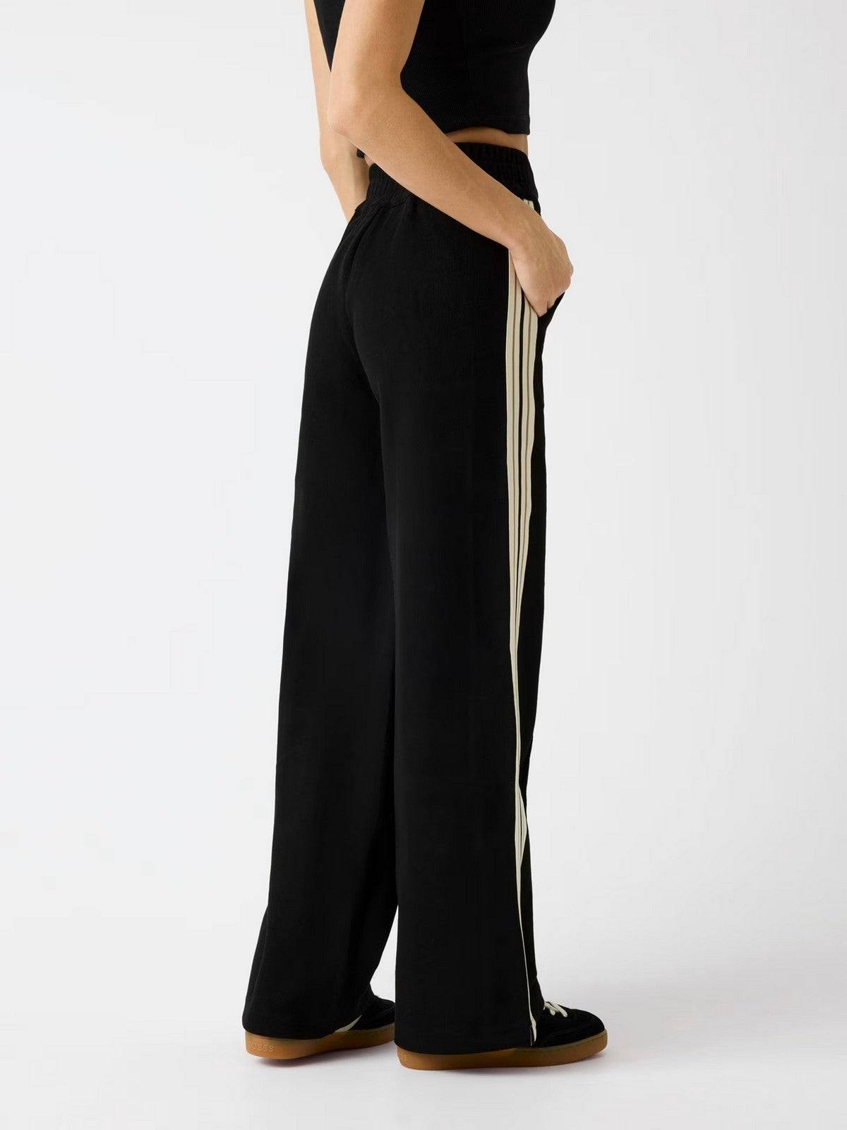 GUESS SPORT Pantalone Donna  V5BB16 KCX52 JBLK Jet Black A996