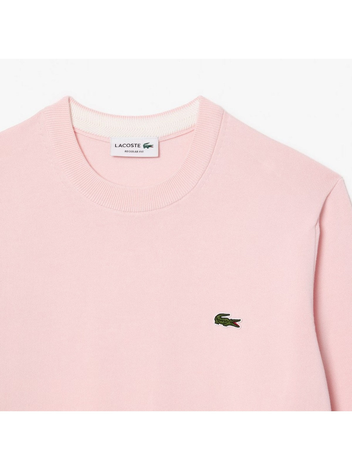 LACOSTE Pull Homme AH1985 T03 Rose