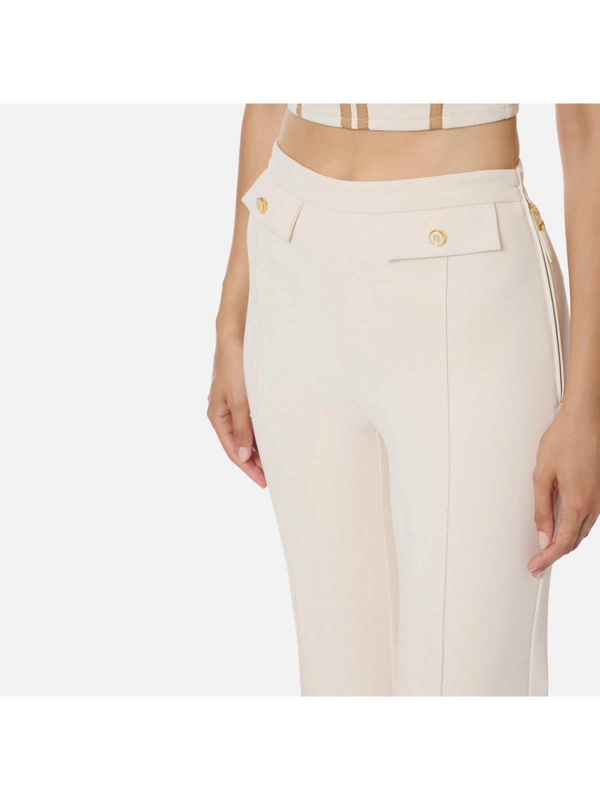 ELISABETTA FRANCHI Pantalone Donna  PA12156E2 DZ9 MILK