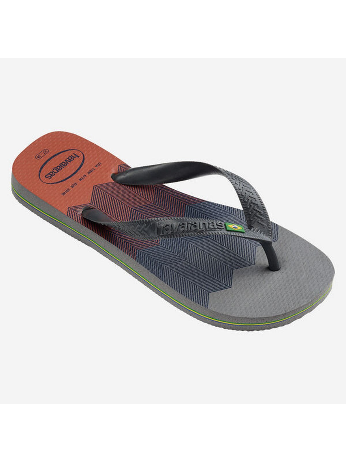 Havaianas unisex flit dla dorosłych Hav. Brasil Fresh 4145745.5002 Gray