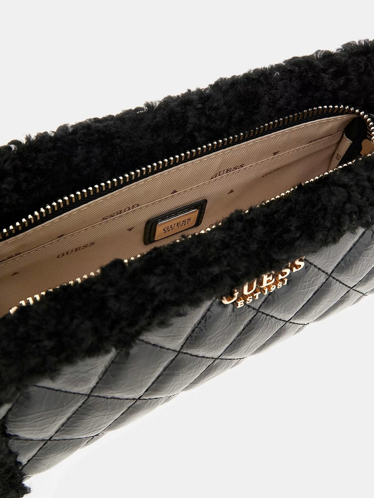 GUESS Borsa Donna CRISTI TOP ZIP CROSSBODY HWTG81 39720 BLA BLACK